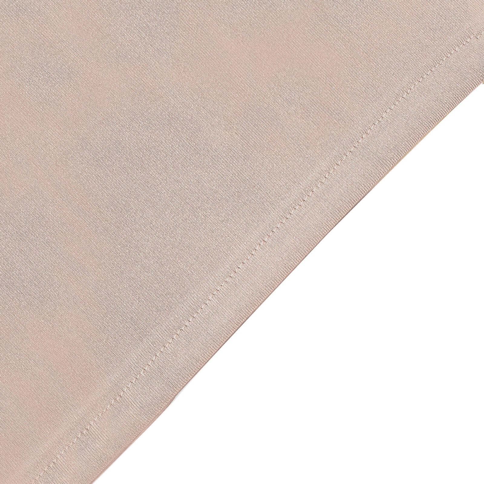 5ft Double-Sided Matte Nude Spandex Fitted Cover for Round Top Wedding Arch Stand
