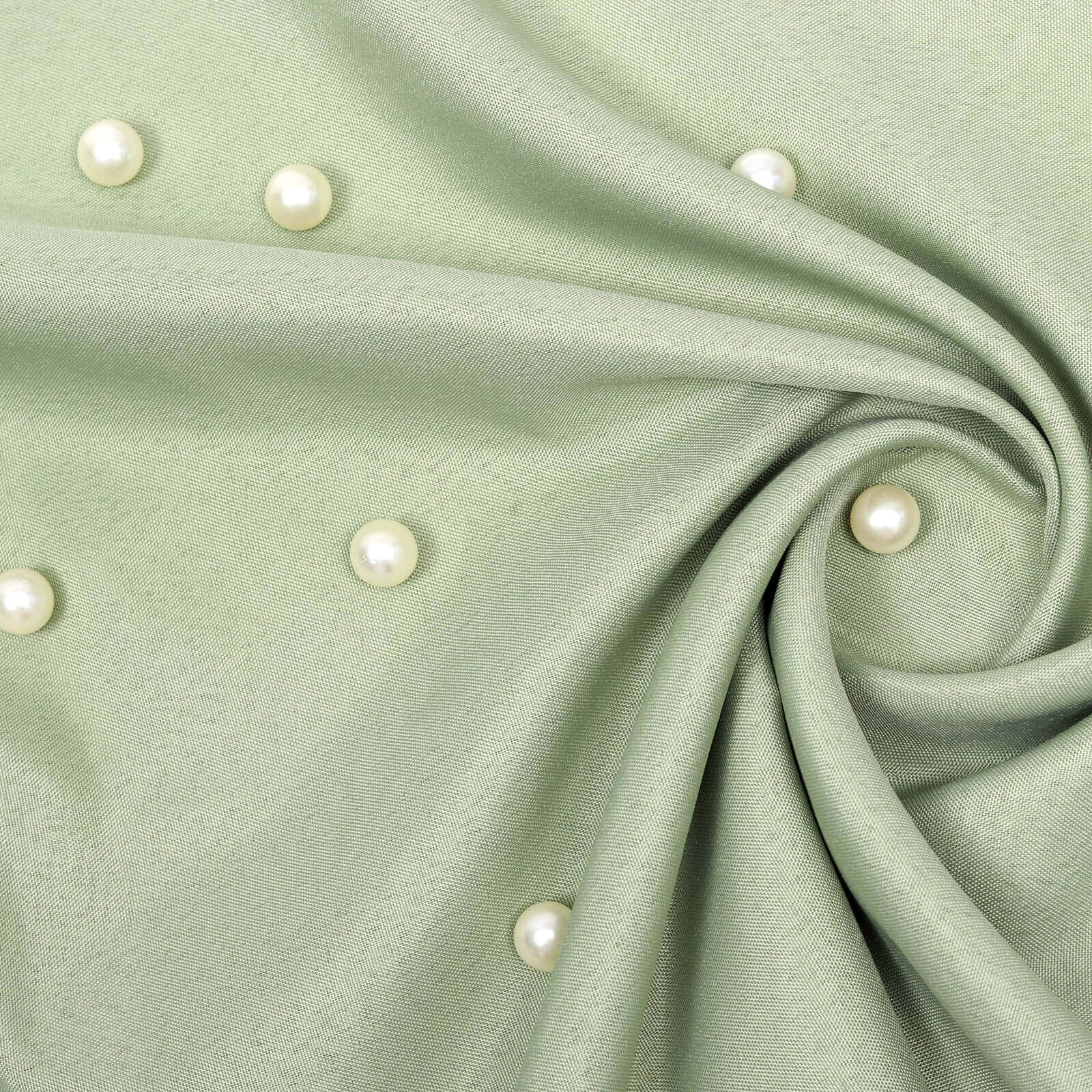 Hot! 54x10 Yards Sage Green Polyester Fabric Roll for DIY Crafts