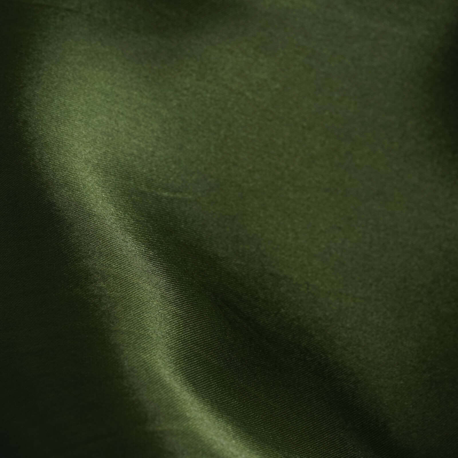 Olive Green Satin Chair Sashes Pack of 5 - Durable & Shiny Bows