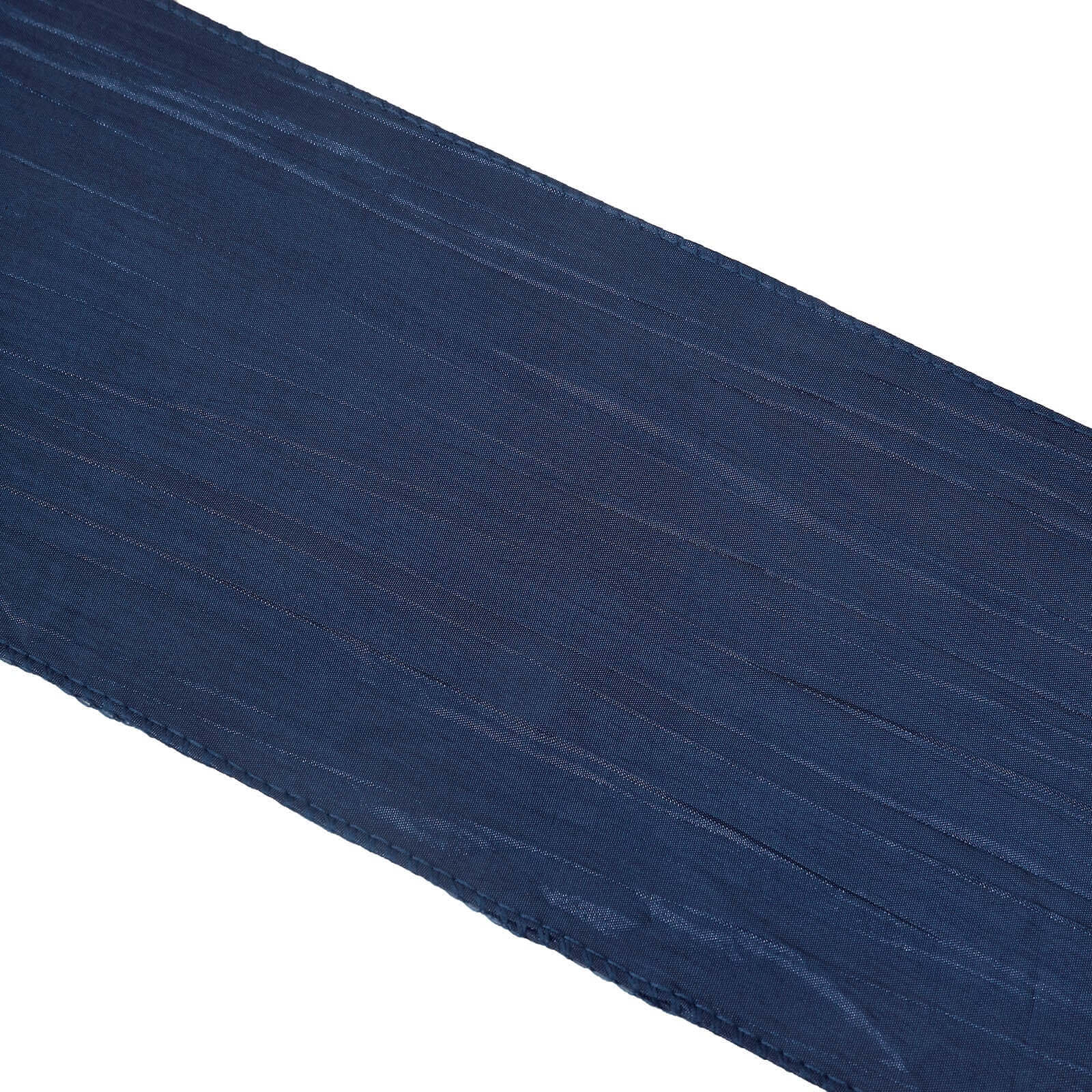 Special Offer! 5-Pack Navy Blue Accordion Crinkle Taffeta Chair Sashes for Weddings & Gatherings