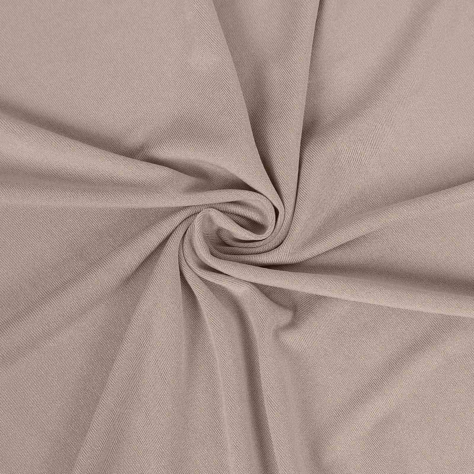 Hot Sale! 8ft Nude Spandex Fitted Cover for Half Moon Wedding Backdrop Stand