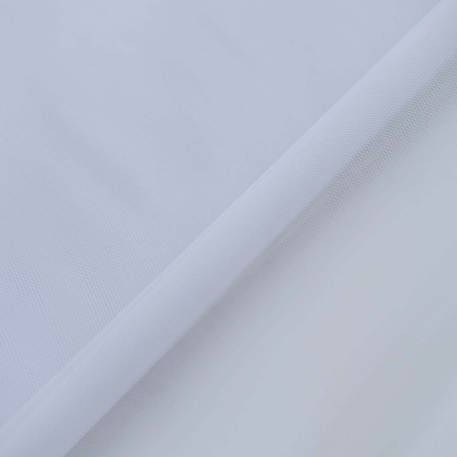 On Sale! 54-Inch by 40-Yard White Nylon Tulle Fabric Bolt for DIY Crafts