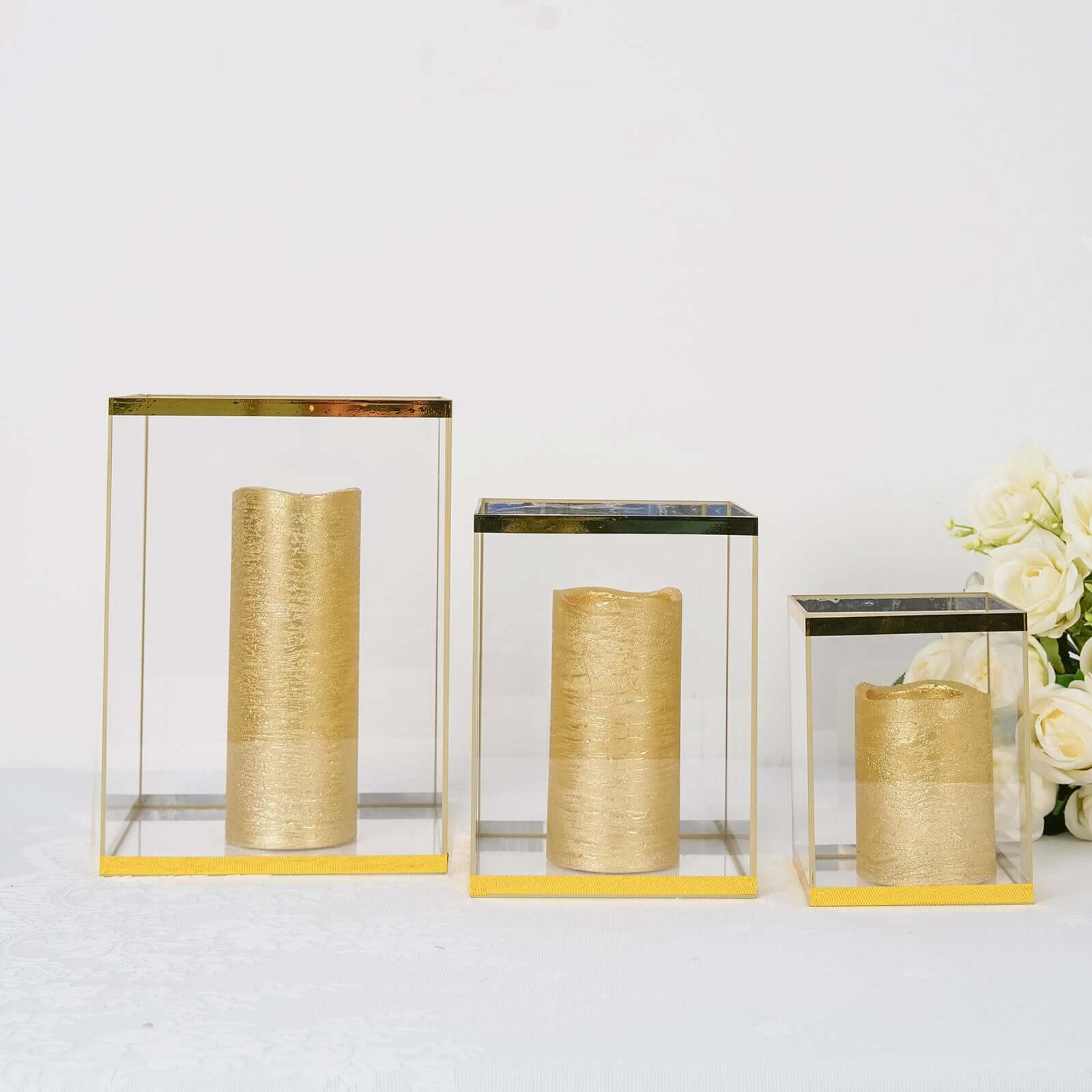 Hot! 100 Yds 0.75' Gold Metallic Polyester Adhesive Tape for DIY Crafts