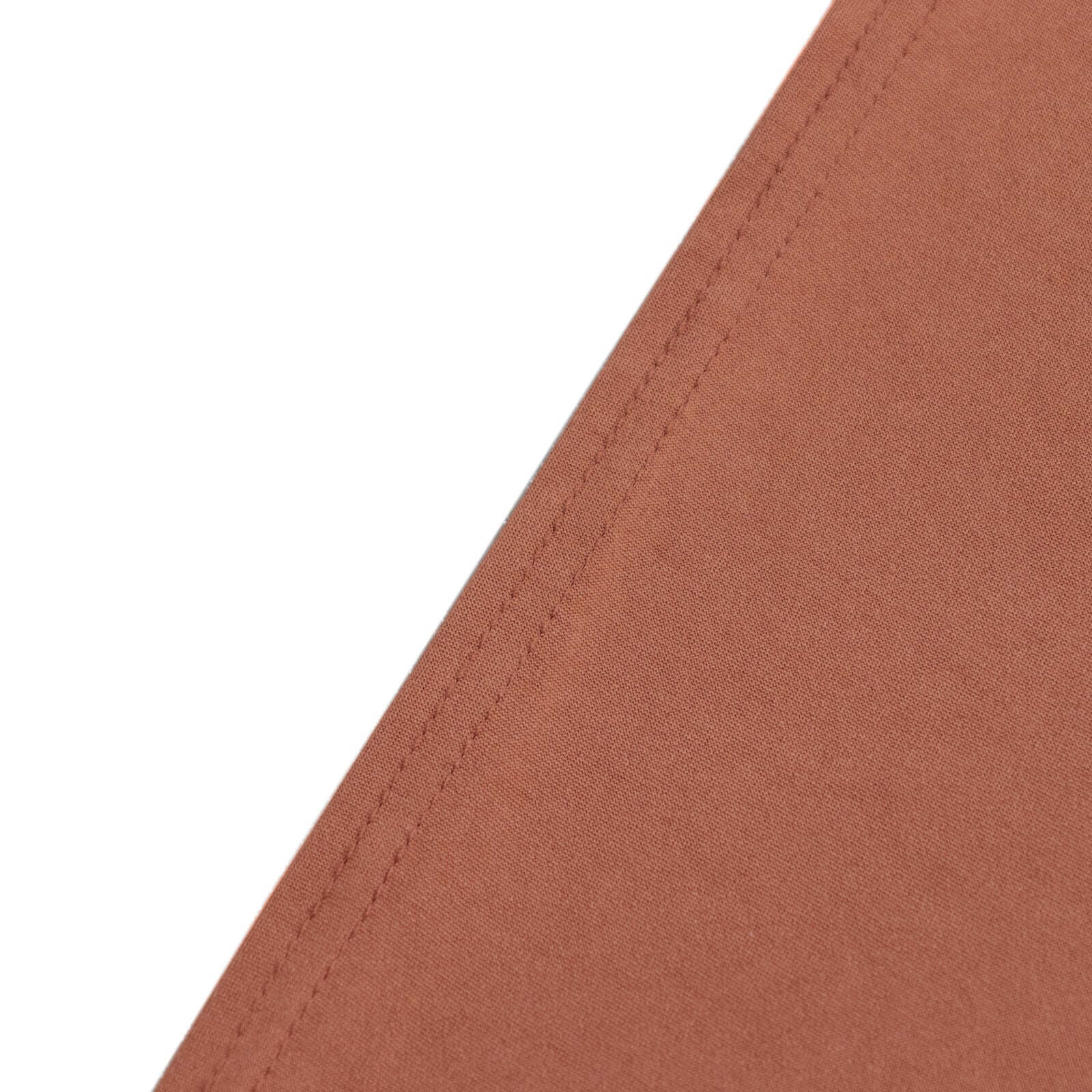 4-Piece Custom Fitted Matte Terracotta (Rust) Spandex Half Moon Wedding Arch Backdrop Covers - 2.5ft to 7ft