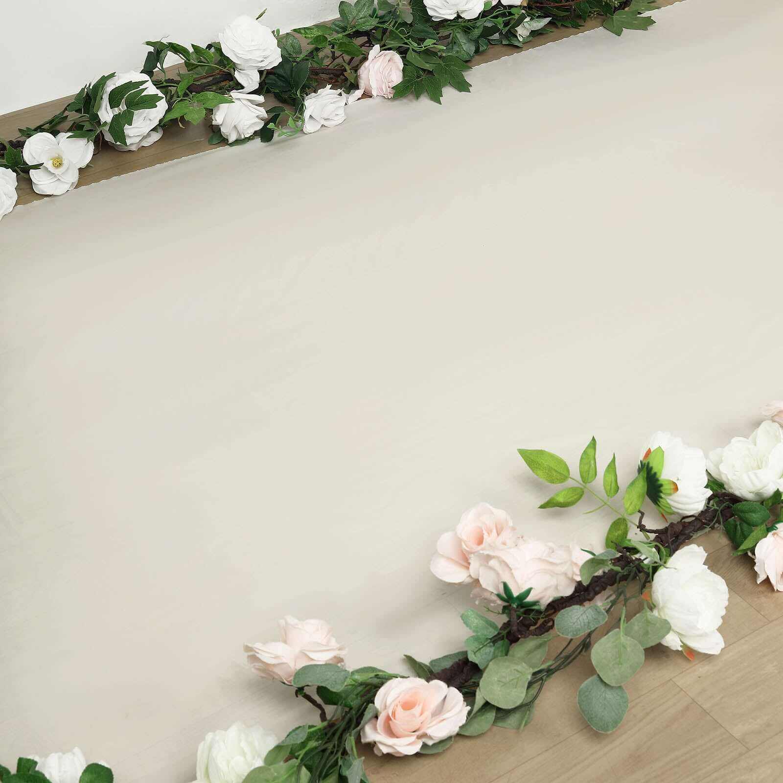 Hot Deal! 40x100ft Ivory PVC Aisle Runner for Weddings & Events