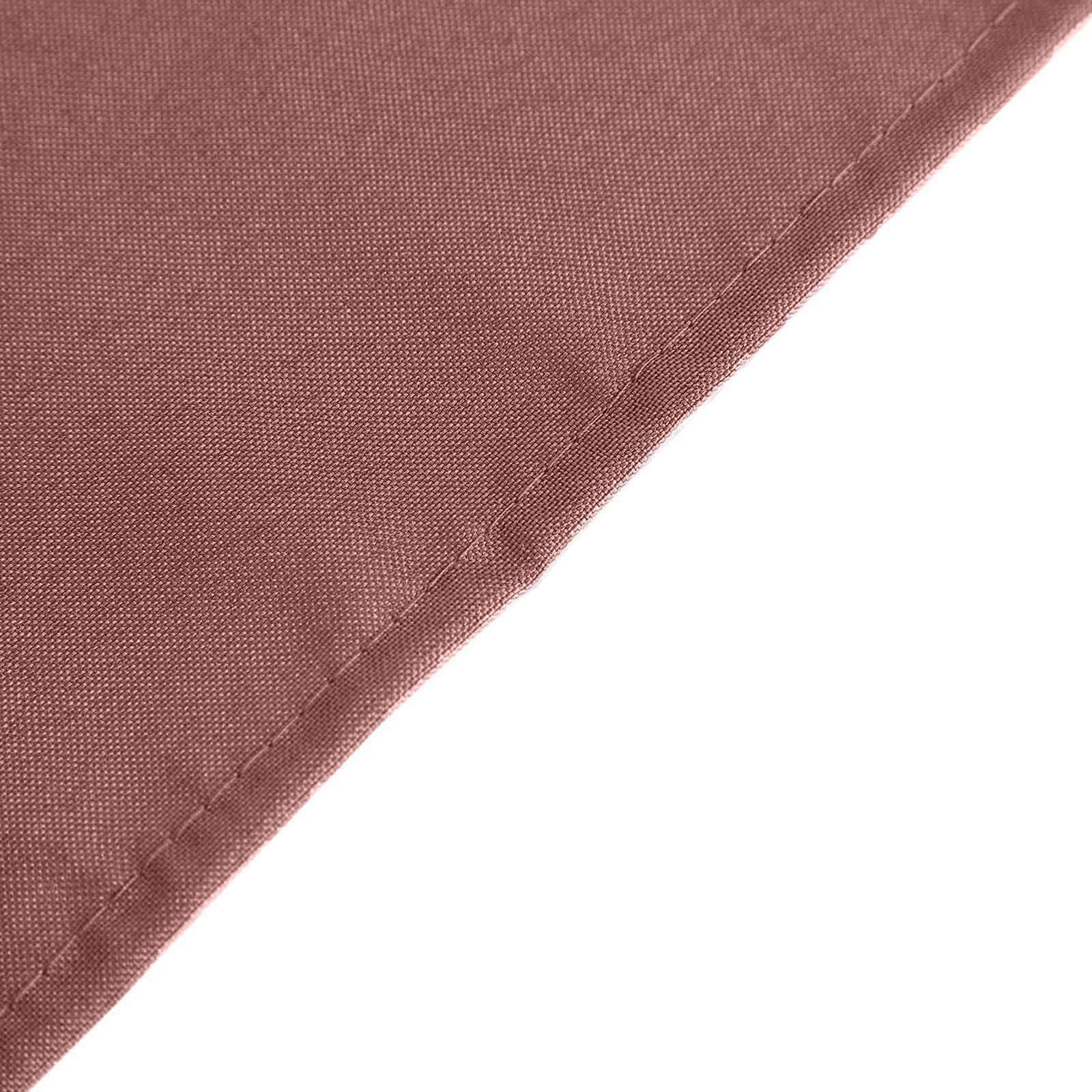 100% Polyester Cinnamon Rose 70x70 Square Tablecloth - Stain & Wrinkle Resistant