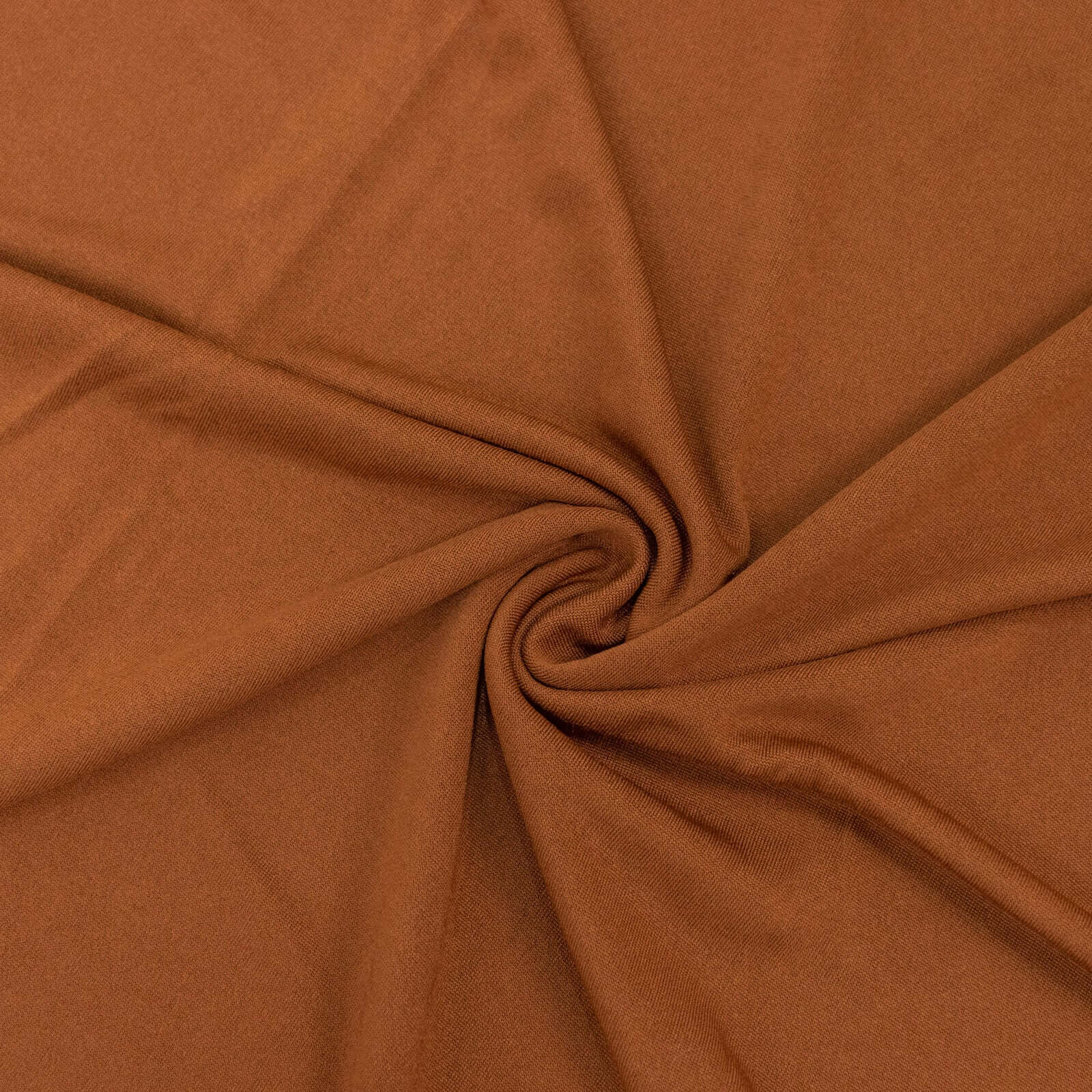 Set of 4 Custom-Fitted Matte Cinnamon Brown Spandex Half Moon Wedding Arch Backdrop Covers in 4 Sizes