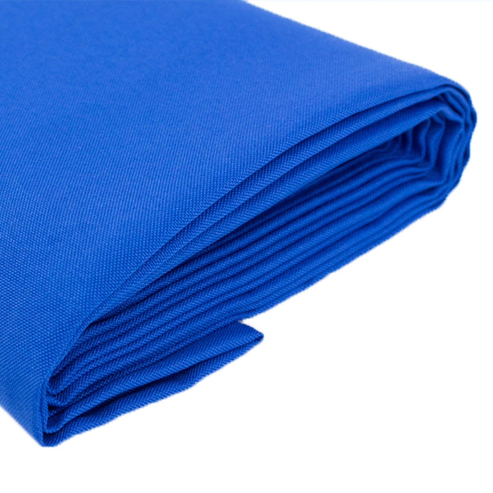 Premium Polyester Royal Blue Fabric Bolt - 54 Inches Wide, 10 Yards Long for DIY Crafts & Decor