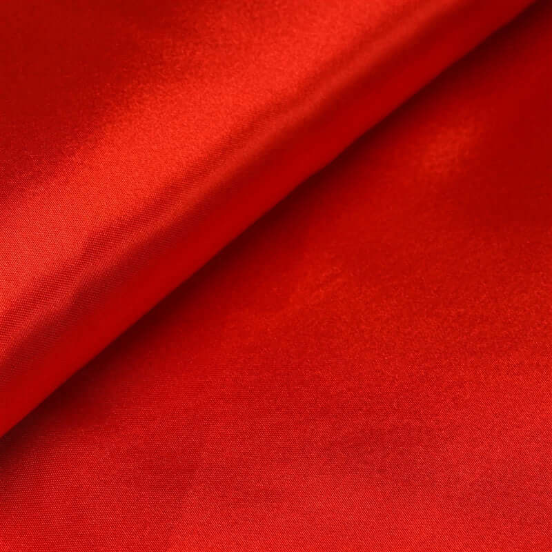 Hot Sale! 10-Yard 54-Inch Red Satin Fabric Bolt for Various DIY Projects