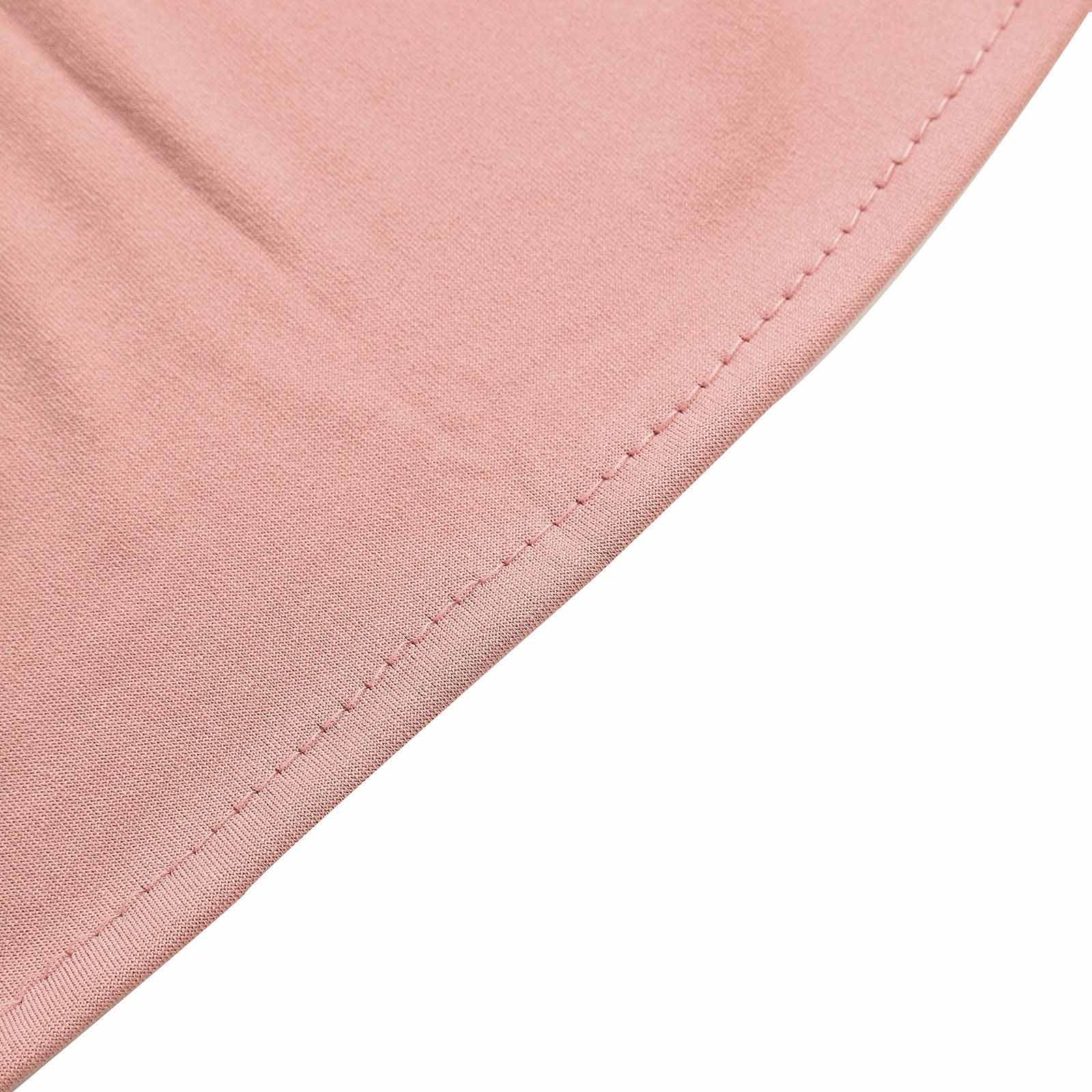 Hot Sale! 8ft Dusty Rose Spandex Fitted Cover for Half - Moon Wedding Backdrop Stand