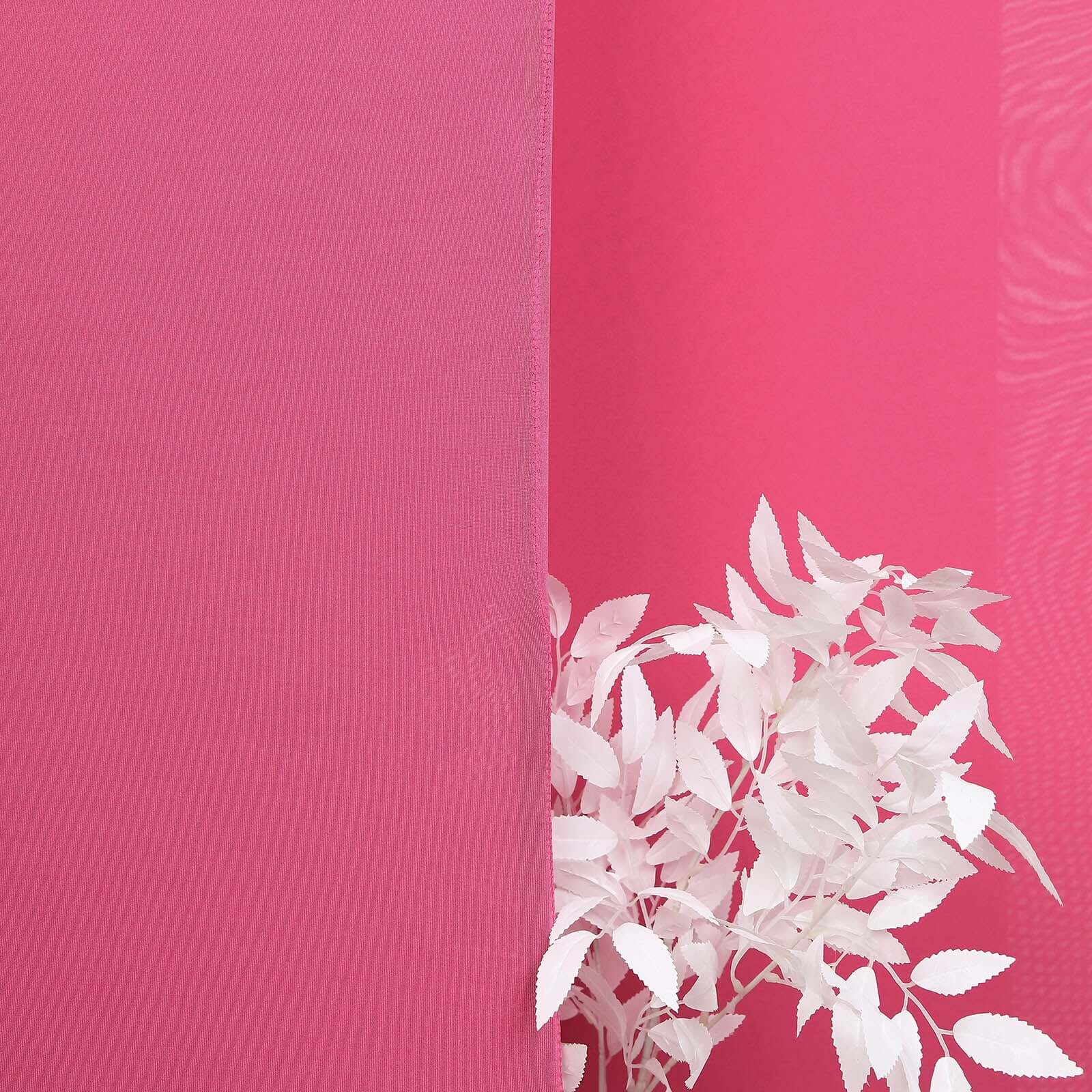 3-Piece Matte Fuchsia Spandex Fitted Covers for Round Top Chiara Wedding Arch - 5ft, 6ft, 7ft
