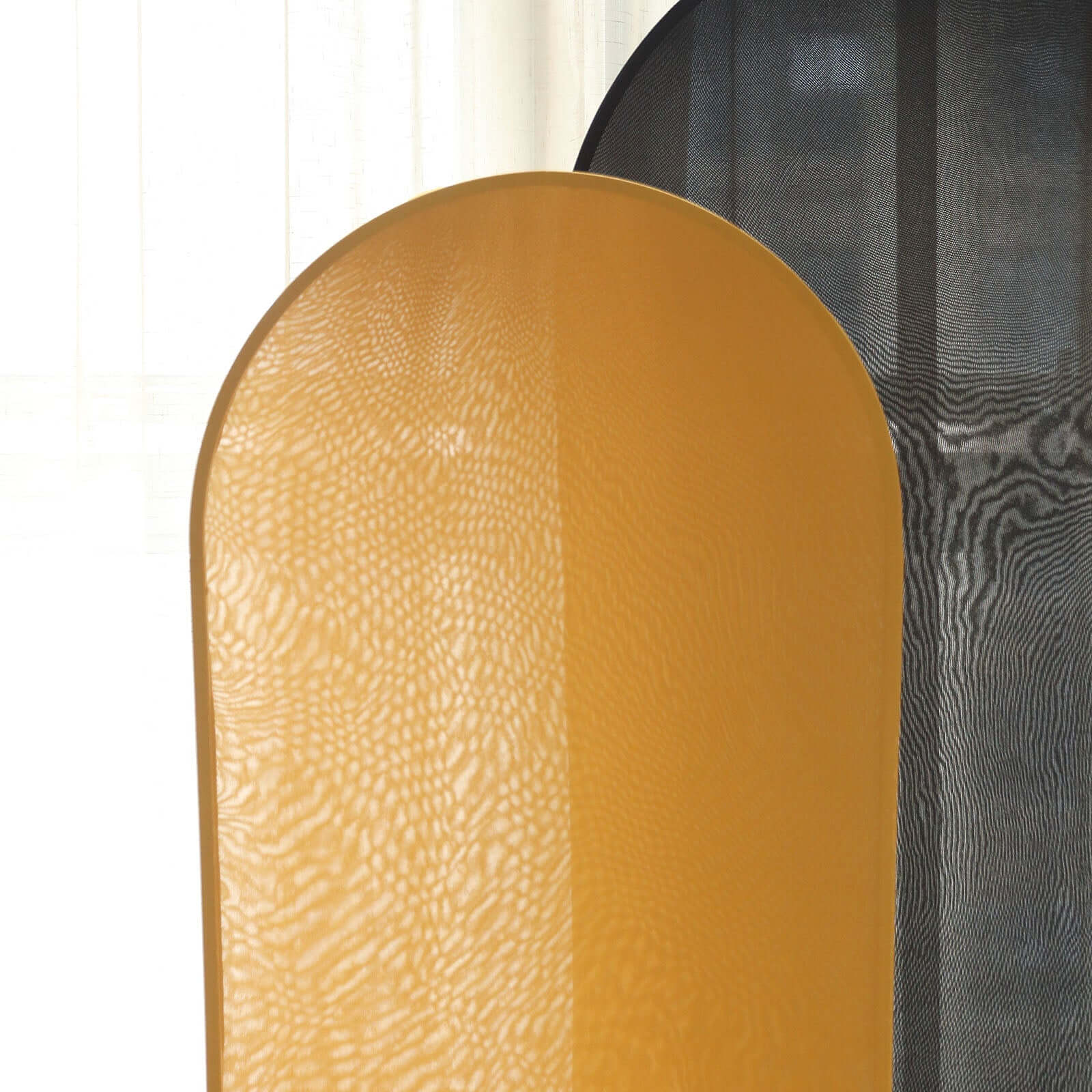 Hot! 5ft Matte Gold Spandex Fitted Cover for Round Top Wedding Arch