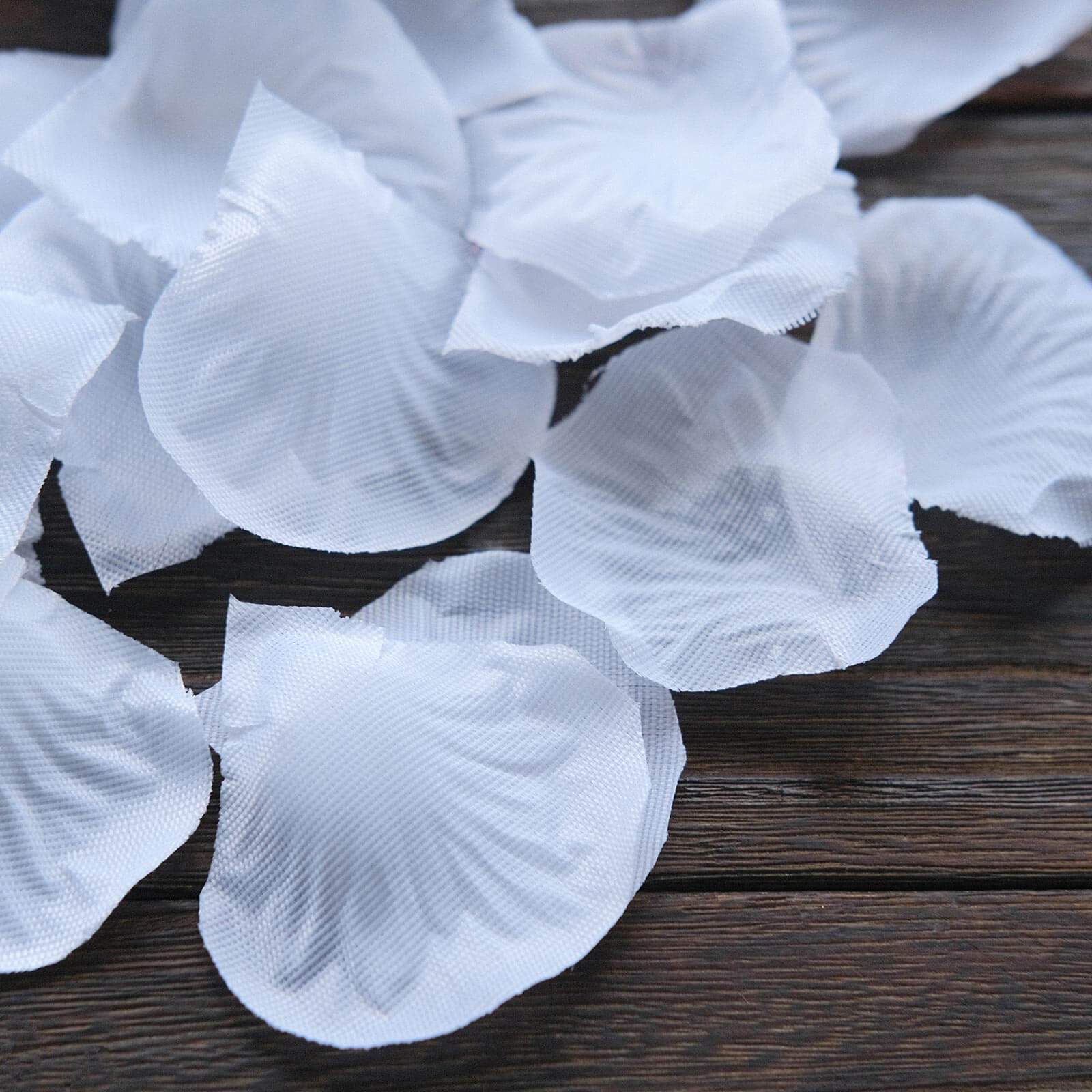 Hot Sale! 500-Pack White Silk Rose Petal Confetti for Table and Floor Decor