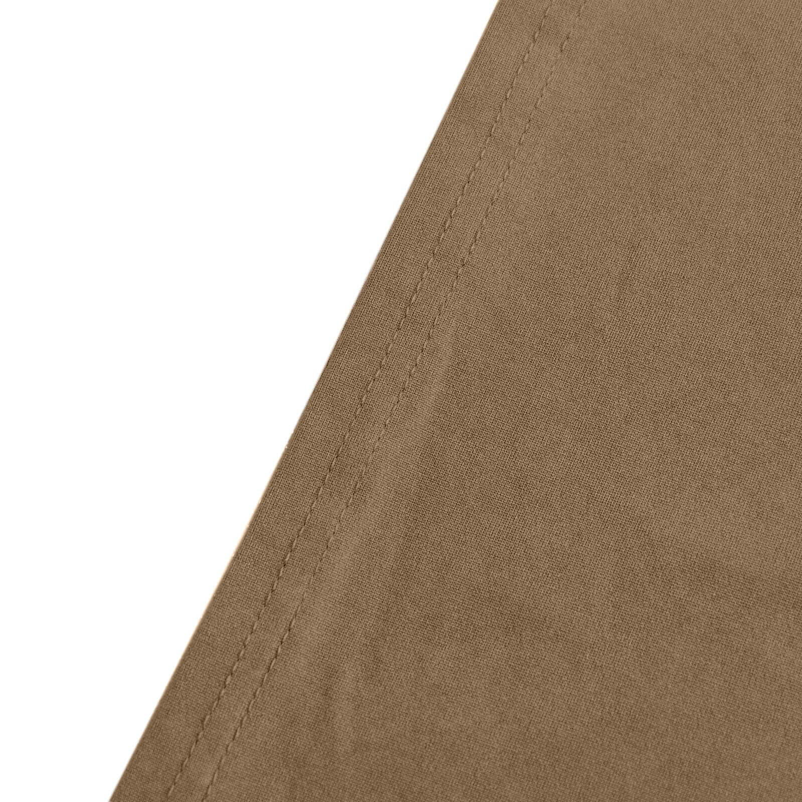 Custom-Fit Matte Taupe Spandex Set of 4 Half Moon Wedding Arch Backdrop Covers - 2.5ft, 5ft, 6ft, 7ft