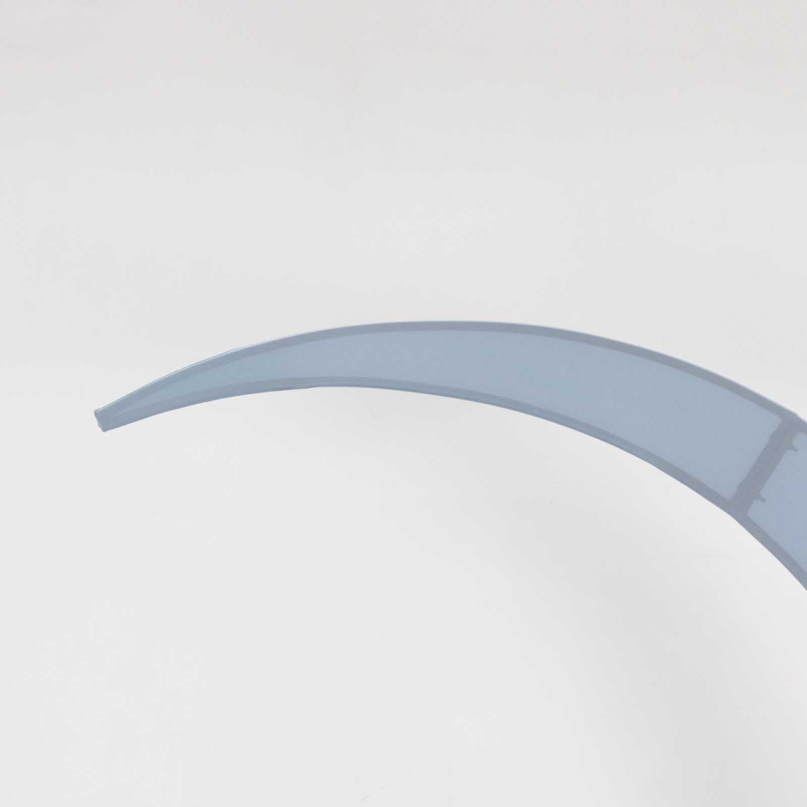 Custom-Fit 7.5ft Dusty Blue Spandex Cover for Crescent Moon Wedding Arch