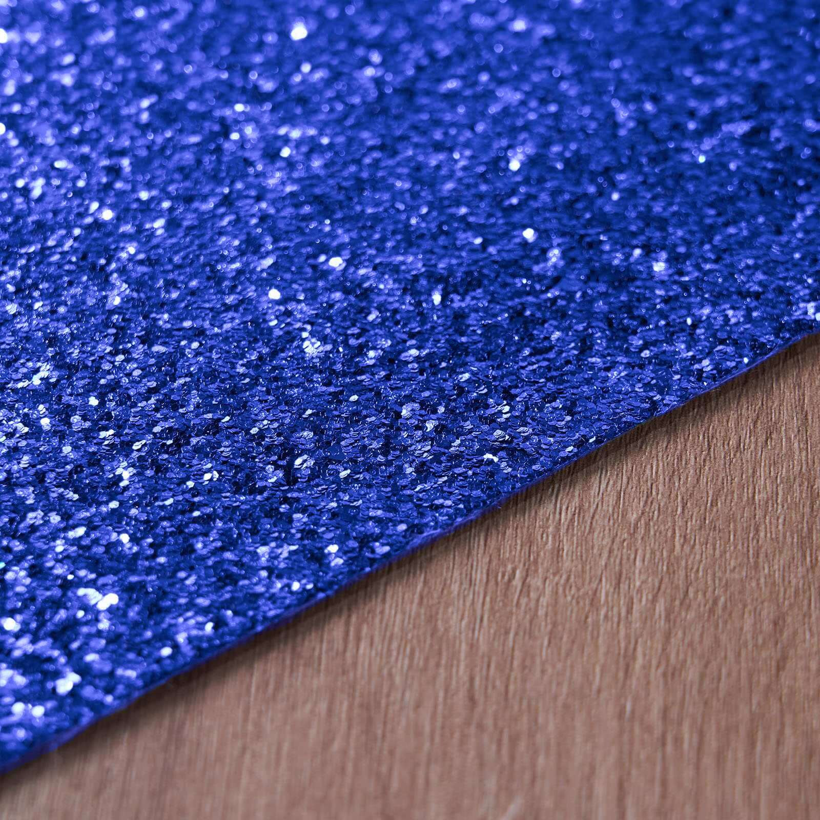 Hot Deal! 6-Pack Royal Blue Glitter Rectangle Non-Slip Placemats 12x18
