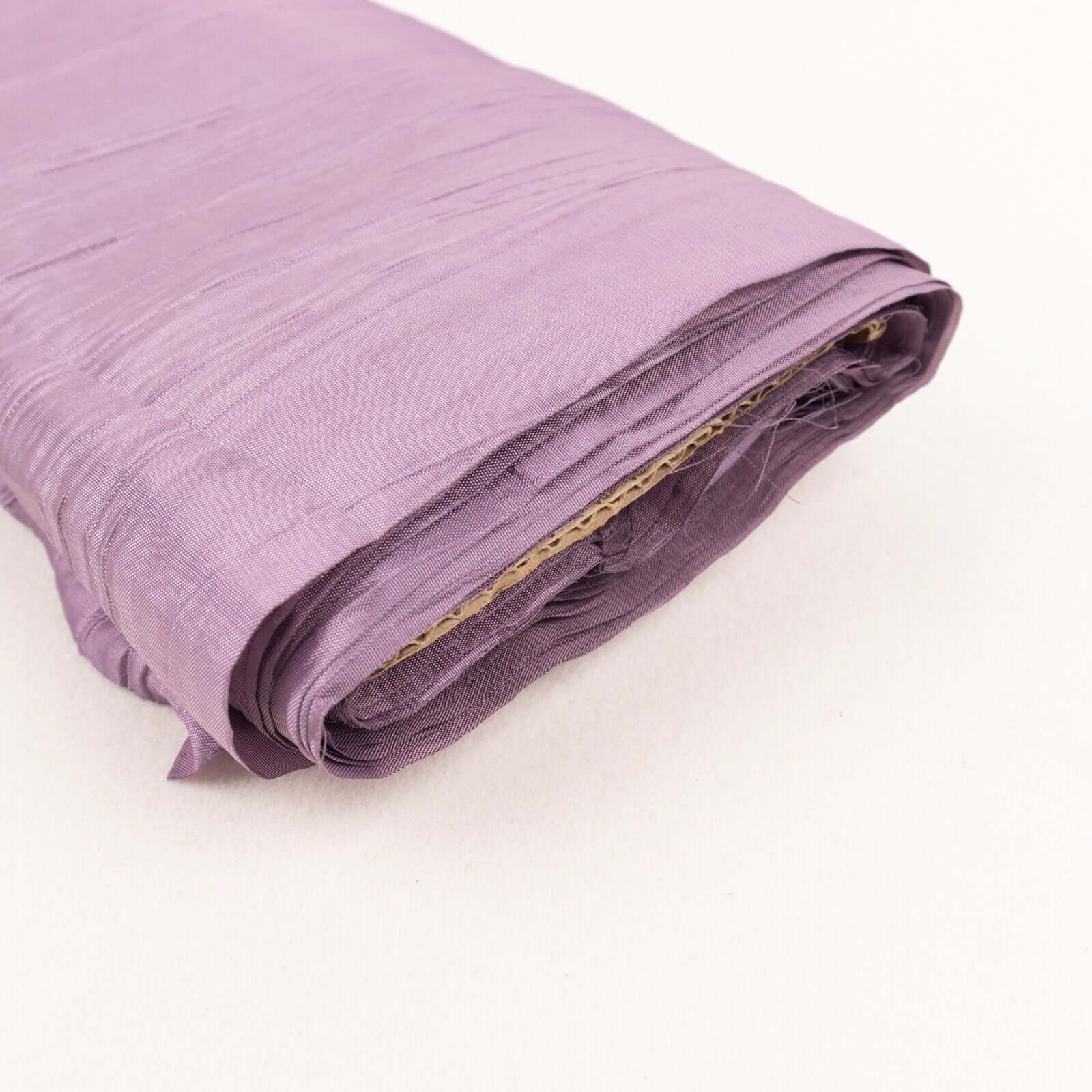 Limited-Time Offer! 54-Inch Wide, 10-Yard Violet Amethyst Accordion Crinkle Taffeta Fabric Bolt