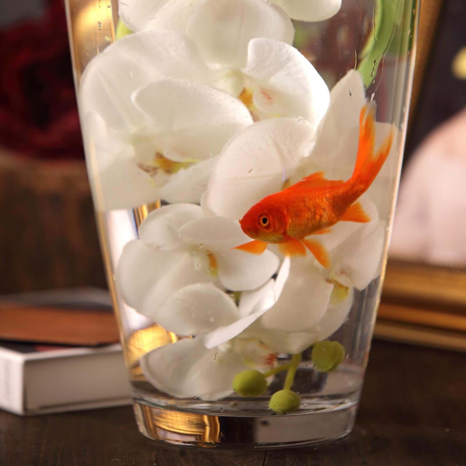 Heavy - Duty Clear Glass Cylinder Tapered Vase for Event Flower Centerpieces