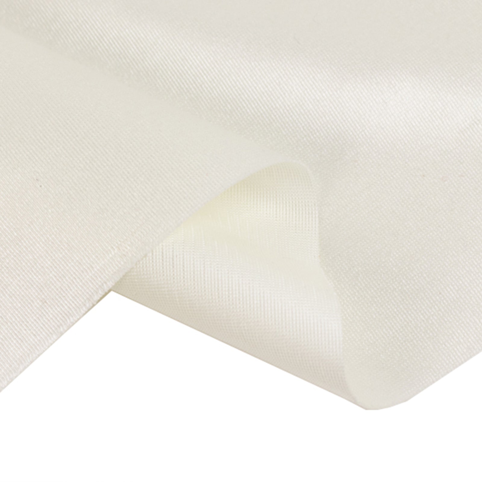 Premium Shimmer Pearl White Scuba Polyester Fabric Roll - Wrinkle Free for DIY
