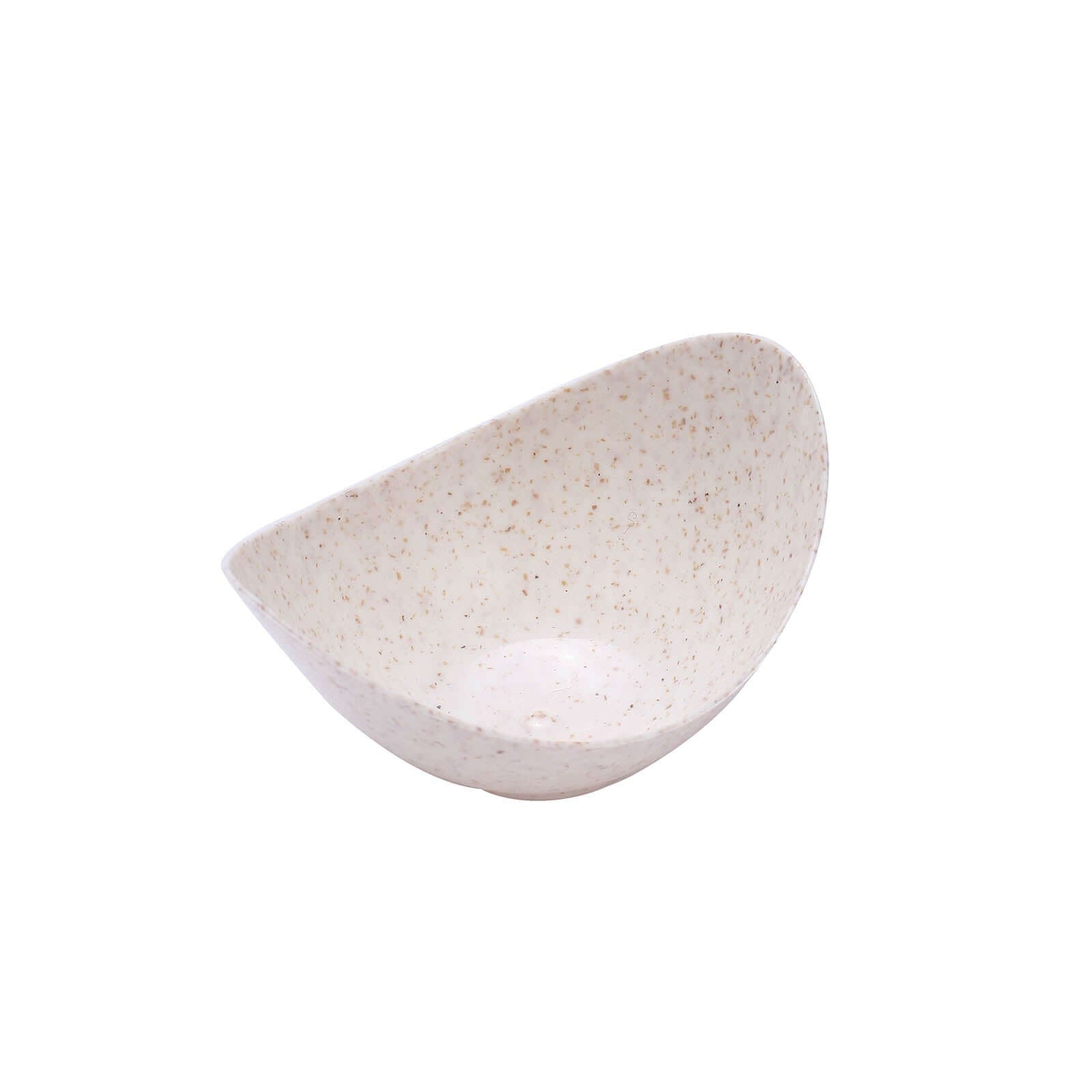 24-Pack Biodegradable Mini Wheat Straw Fiber Dessert Cups - Ideal for Ice Cream