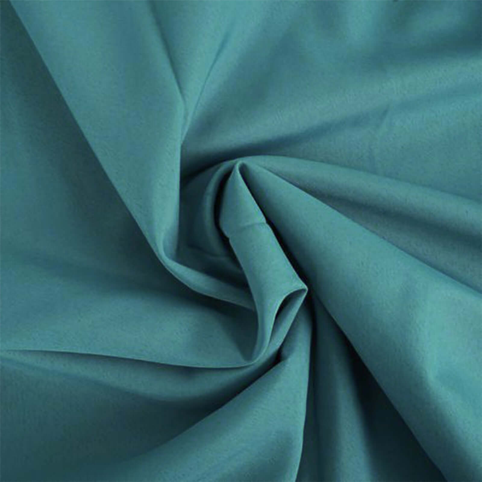 5-Piece Set of Turquoise Polyester Chair Sashes, 6x108 Inches