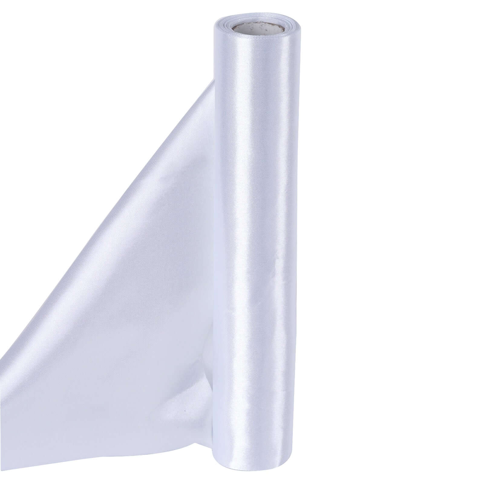 Wholesale 12x10 Yards White Satin Fabric Bolt for DIY Crafts