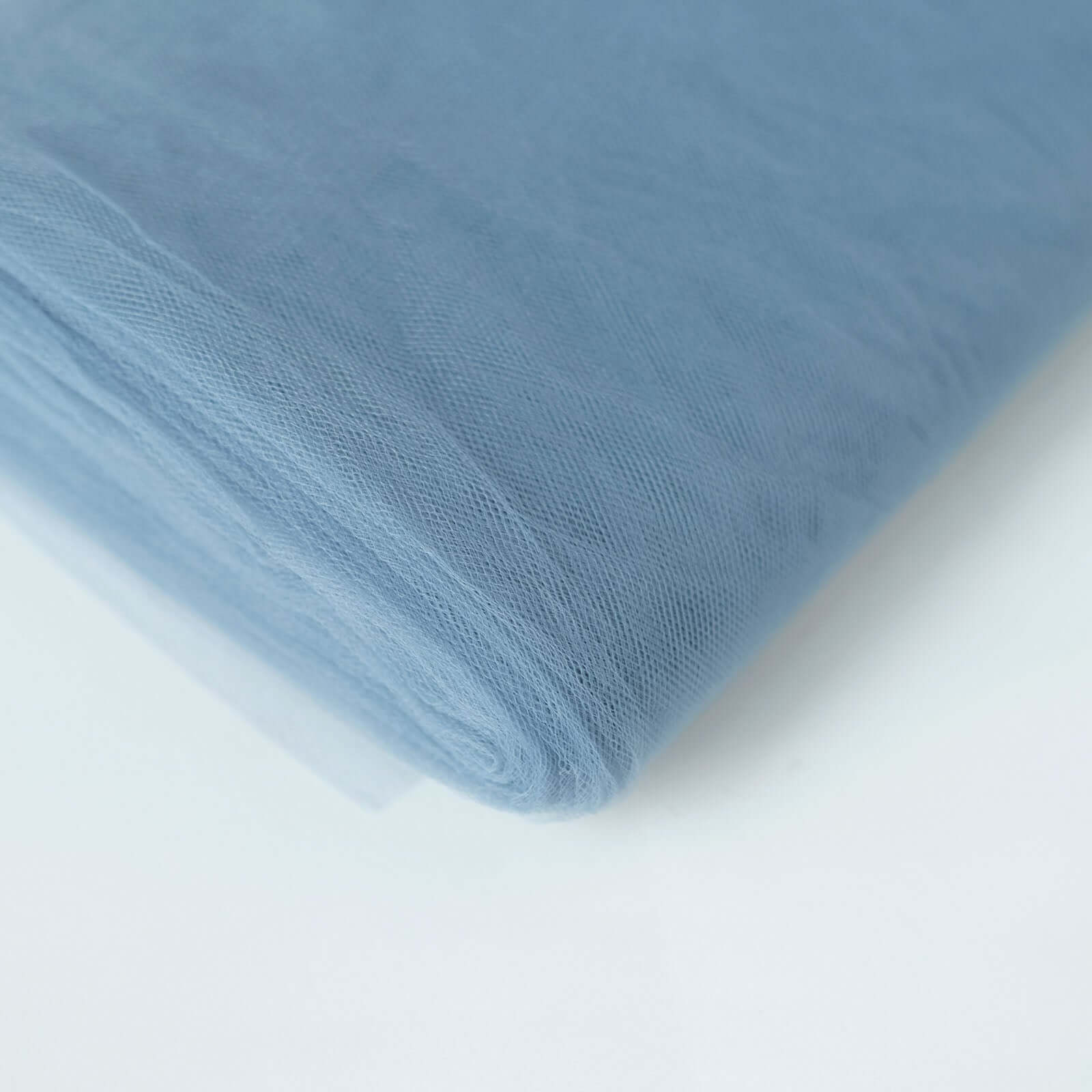 Hot Deal! 54-Inch Wide by 40-Yard Long Dusty Blue Nylon Tulle Fabric Roll for DIY Crafts