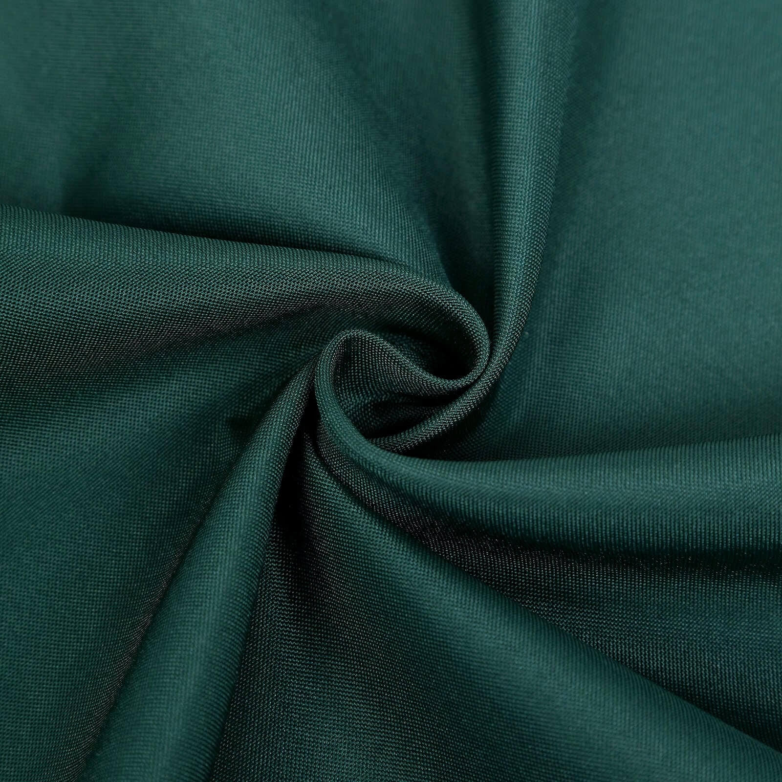 Hot Deal! 10-Piece Polyester Slip-On Chair Covers in Hunter Emerald Green, Wrinkle & Stain Resistant
