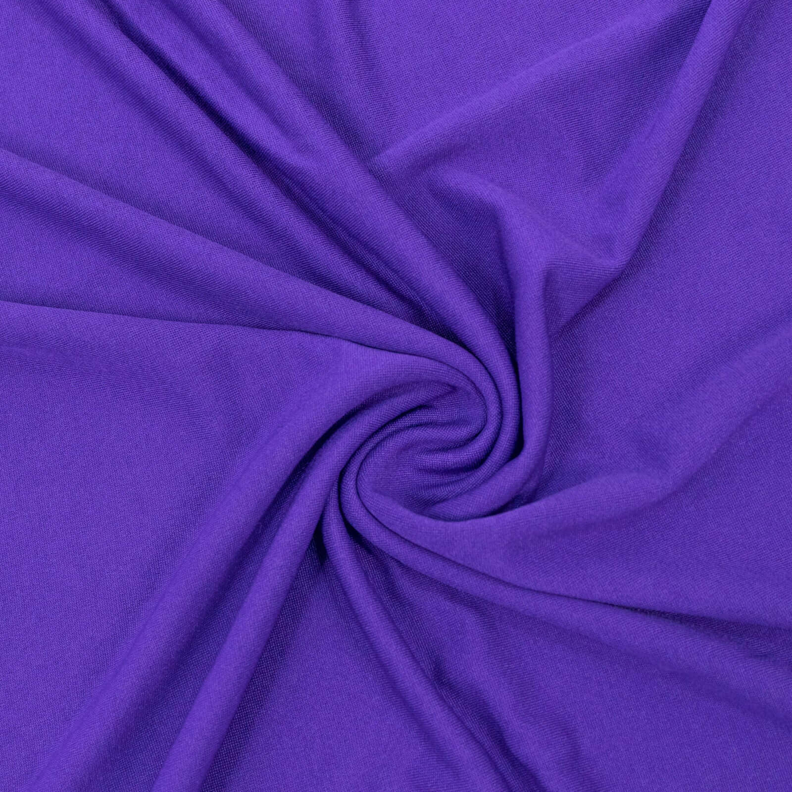 Hot Sale! Set of 4 Custom-Fitted Matte Purple Spandex Half Moon Wedding Arch Backdrop Covers in 4 Sizes