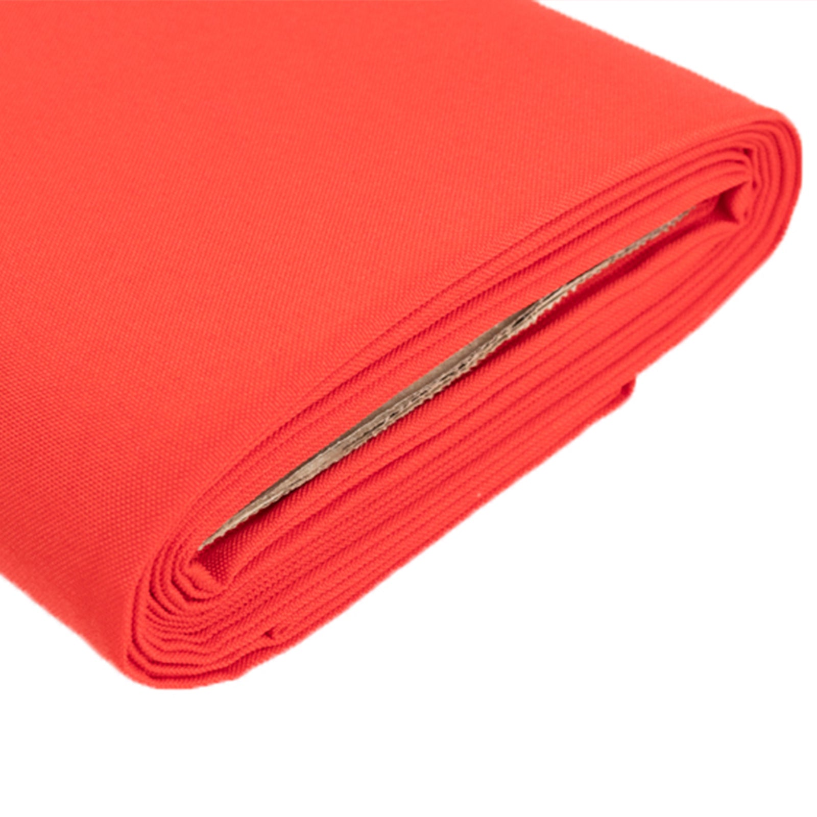54"x10 Yards Red Premium Polyester Fabric Bolt - Ideal for DIY, Upholstery & Event Decor