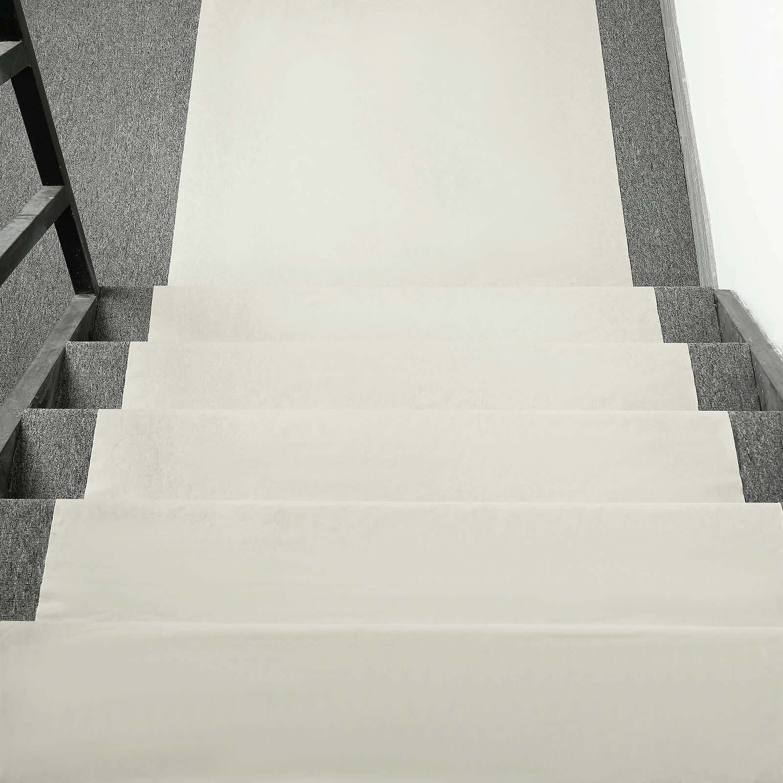 Hot Deal! 40x100ft Ivory PVC Aisle Runner for Weddings & Events