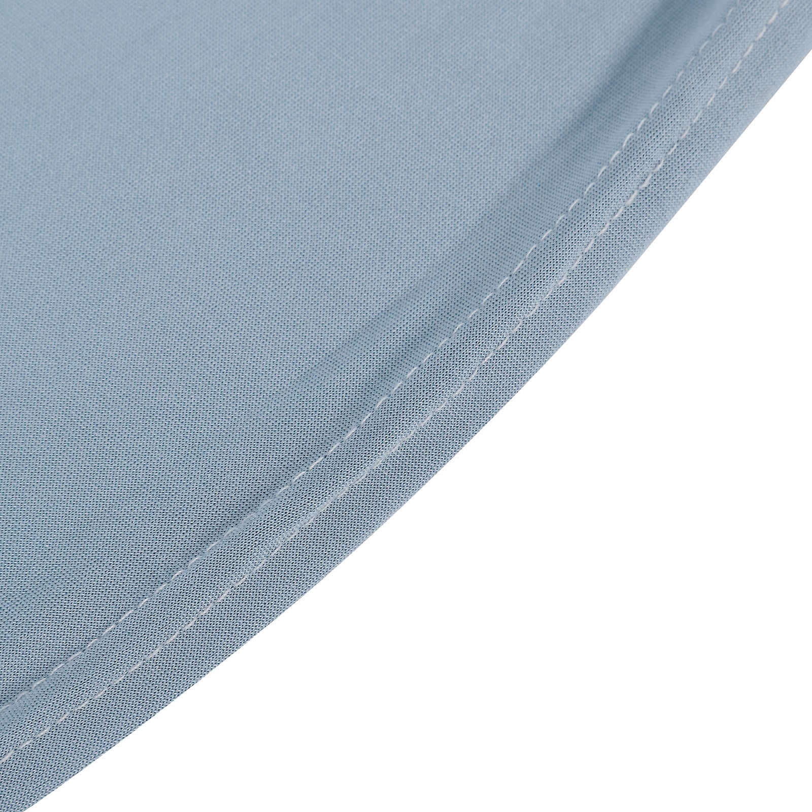 Dusty Blue Spandex Stretch Chair Cover for Banquets - 160GSM Premium Fabric