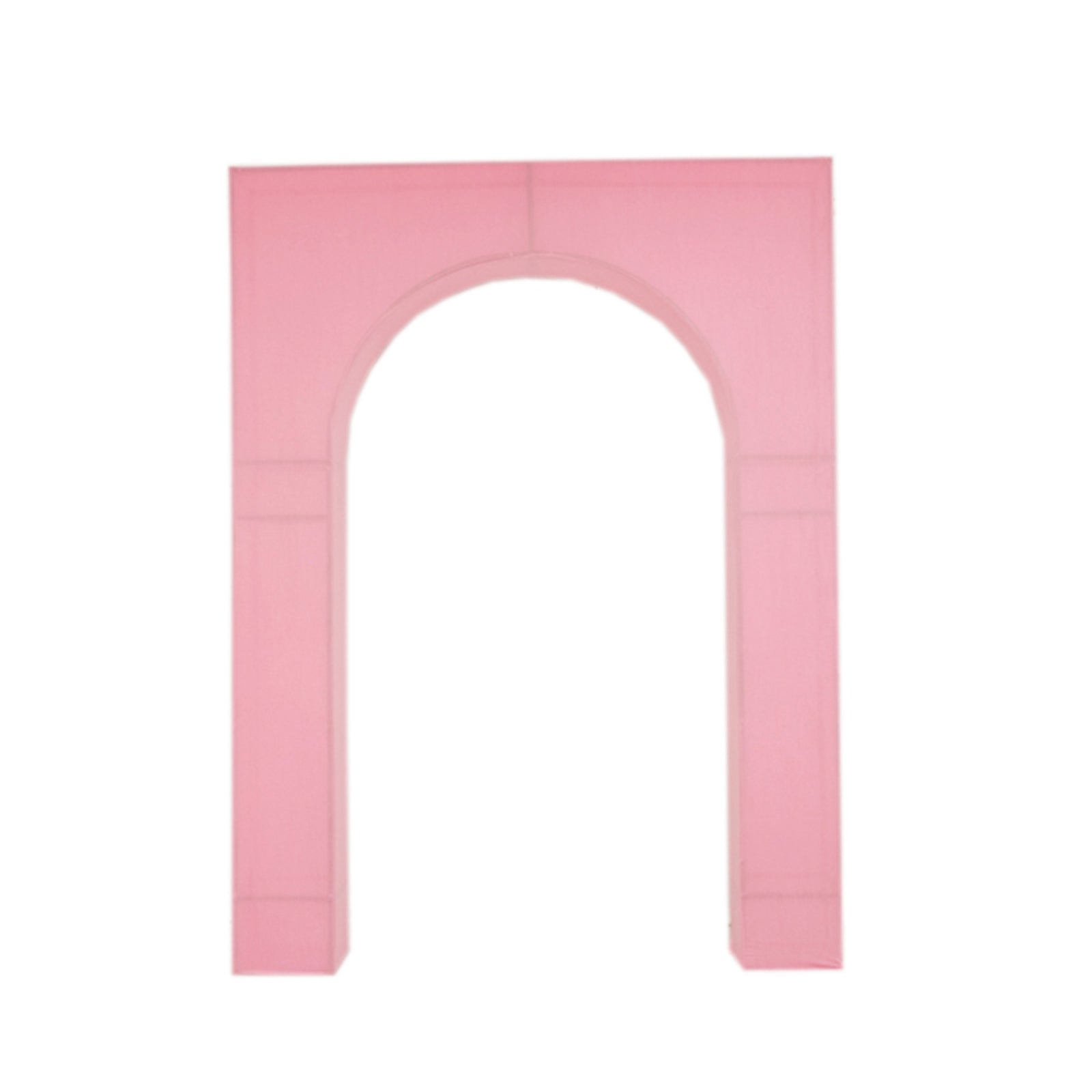 7ft Pink Stretch Spandex Cover for Wedding Arc de Triomphe Backdrop Stand