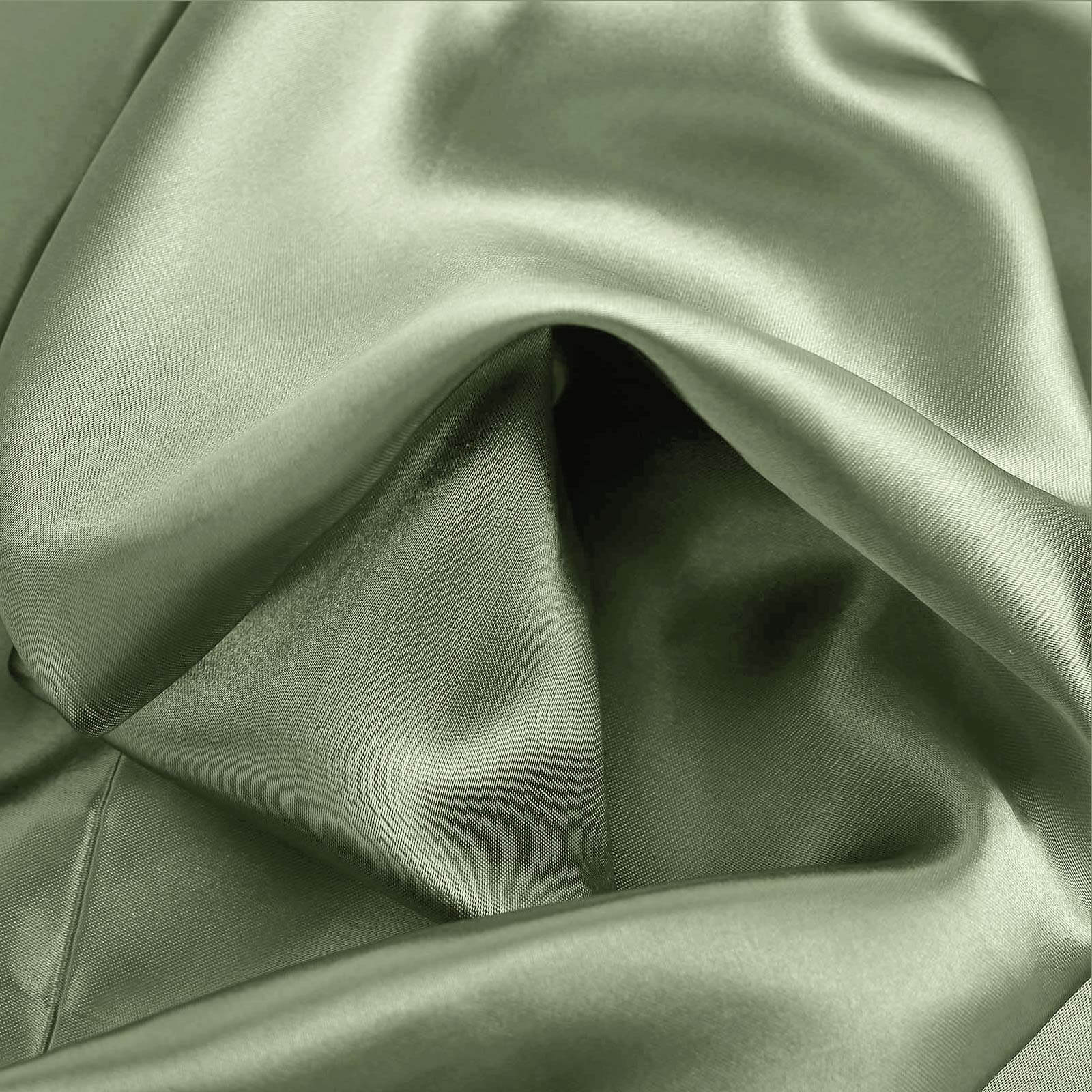 Hot Deal! 10-Yard x 54 Dusty Sage Green Satin Fabric Bolt