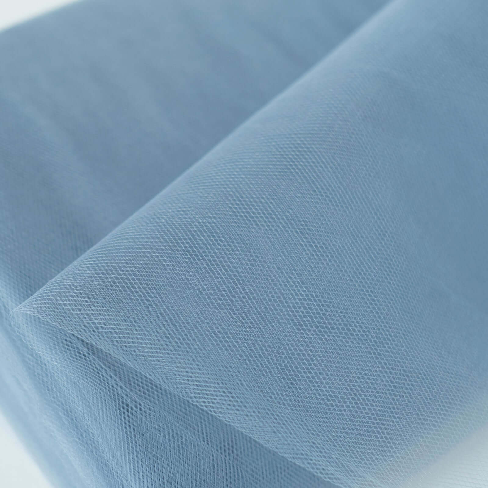 Hot Deal! 54-Inch Wide by 40-Yard Long Dusty Blue Nylon Tulle Fabric Roll for DIY Crafts
