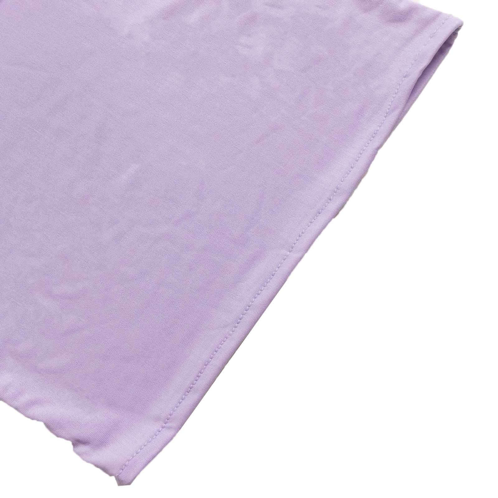 Premium 8ft Lavender Lilac Spandex U-Shaped Wedding Arch Cover
