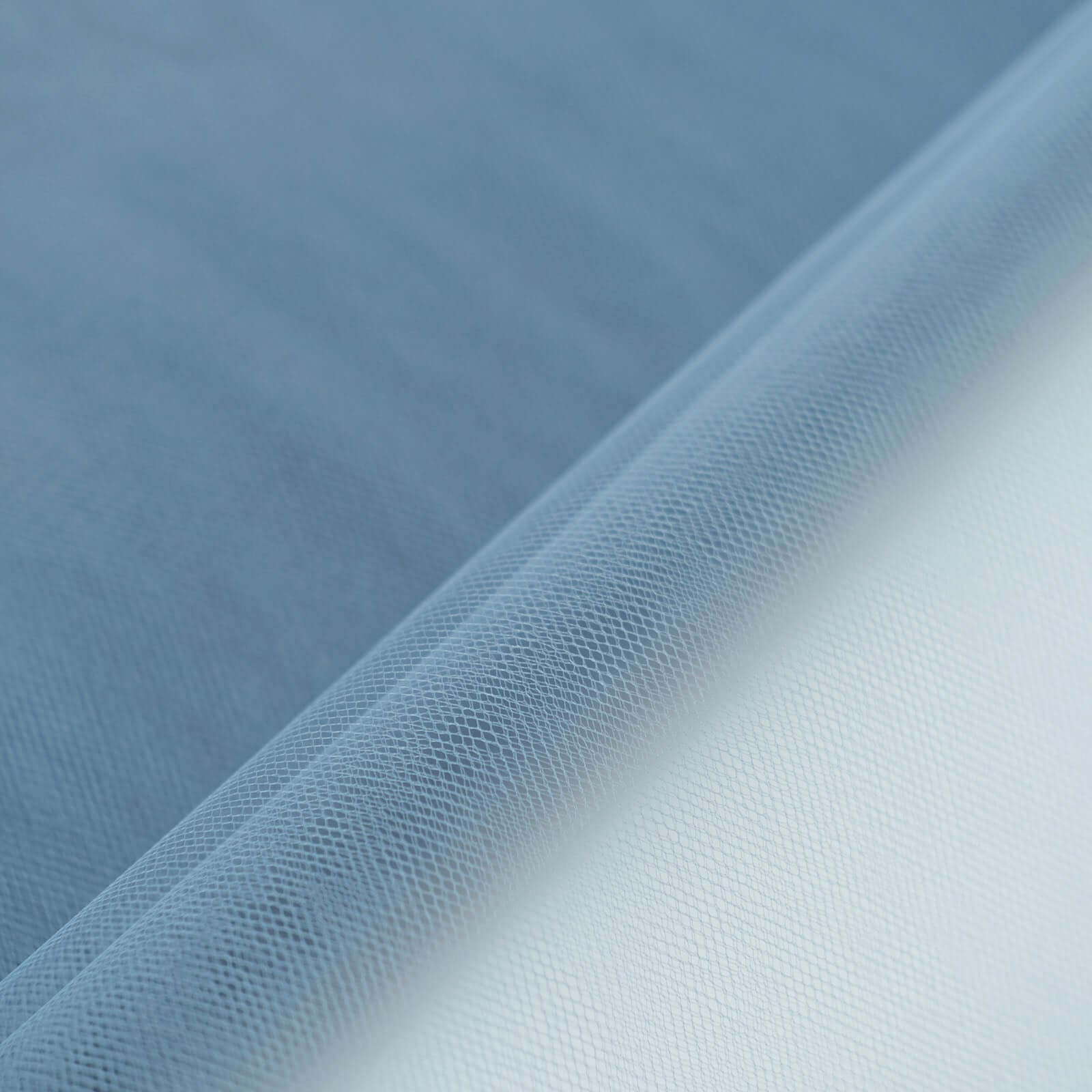 Hot Deal! 54-Inch Wide by 40-Yard Long Dusty Blue Nylon Tulle Fabric Roll for DIY Crafts