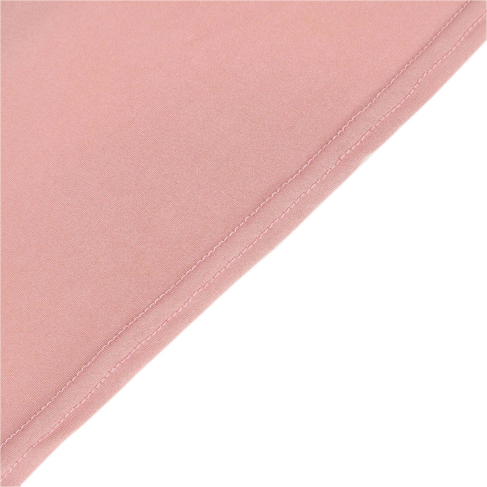 Custom-Fitted 6ft Matte Dusty Rose Spandex Half Moon Chiara Wedding Arch Backdrop Cover