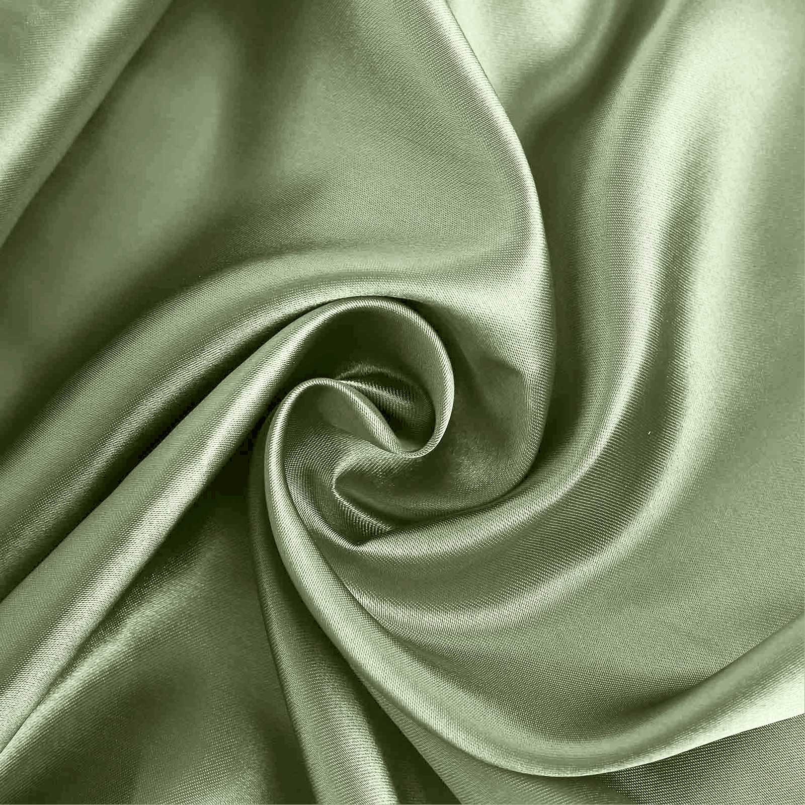 Hot Deal! 10-Yard x 54 Dusty Sage Green Satin Fabric Bolt