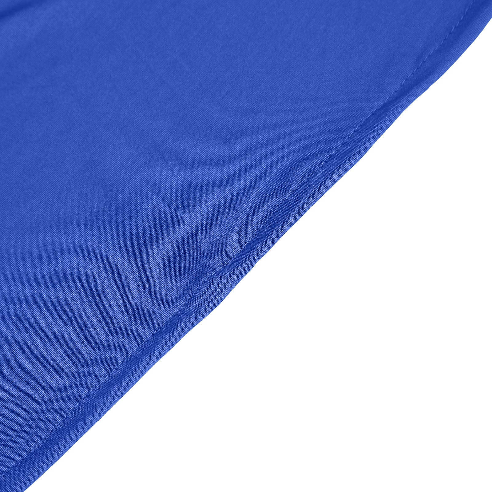 3-Piece Matte Royal Blue Spandex Fitted Covers for Round Top Chiara Wedding Arch - 5ft, 6ft, 7ft
