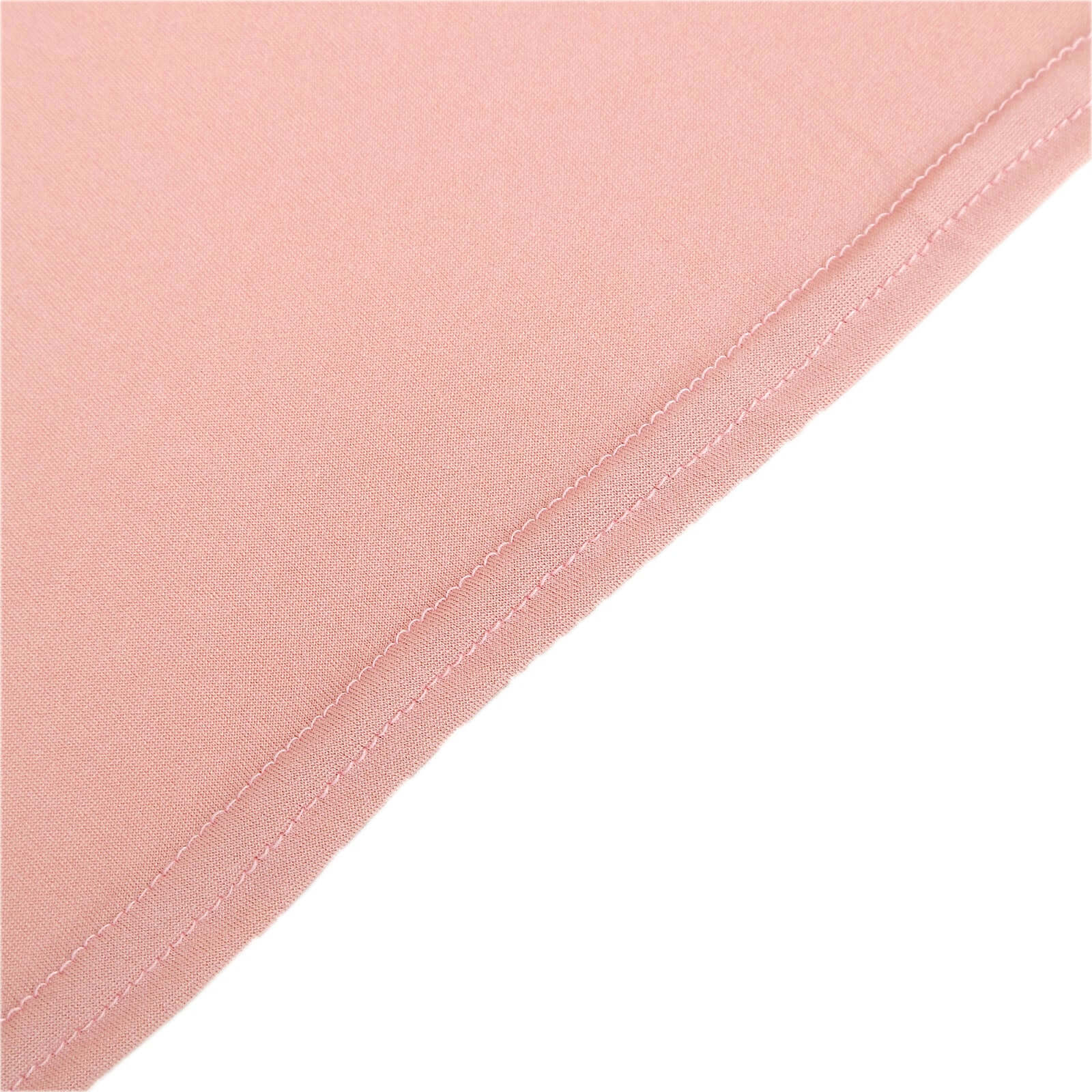 Custom-Fitted Set of 4 Dusty Rose Spandex Half Moon Wedding Arch Backdrop Covers
