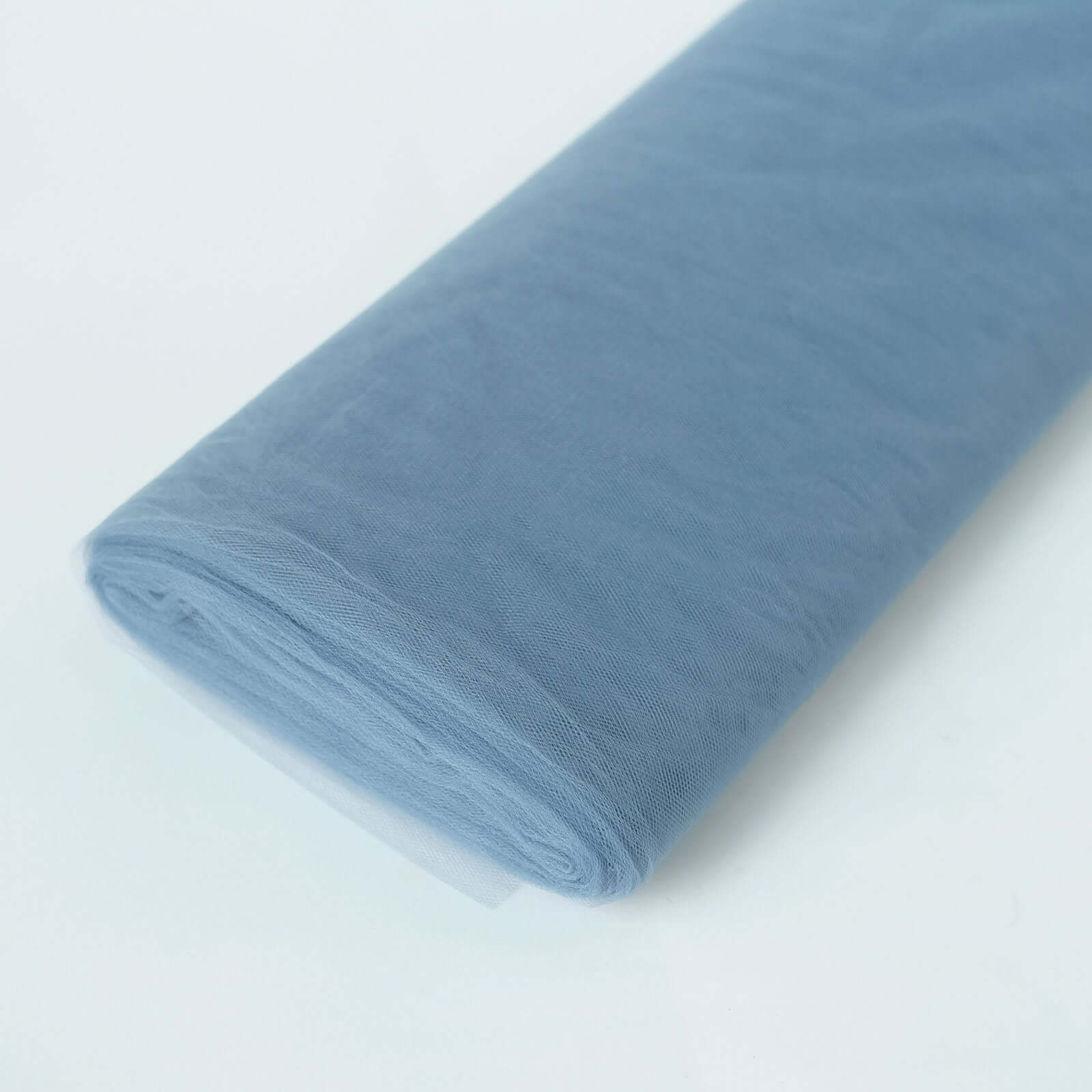 Hot Deal! 54-Inch Wide by 40-Yard Long Dusty Blue Nylon Tulle Fabric Roll for DIY Crafts
