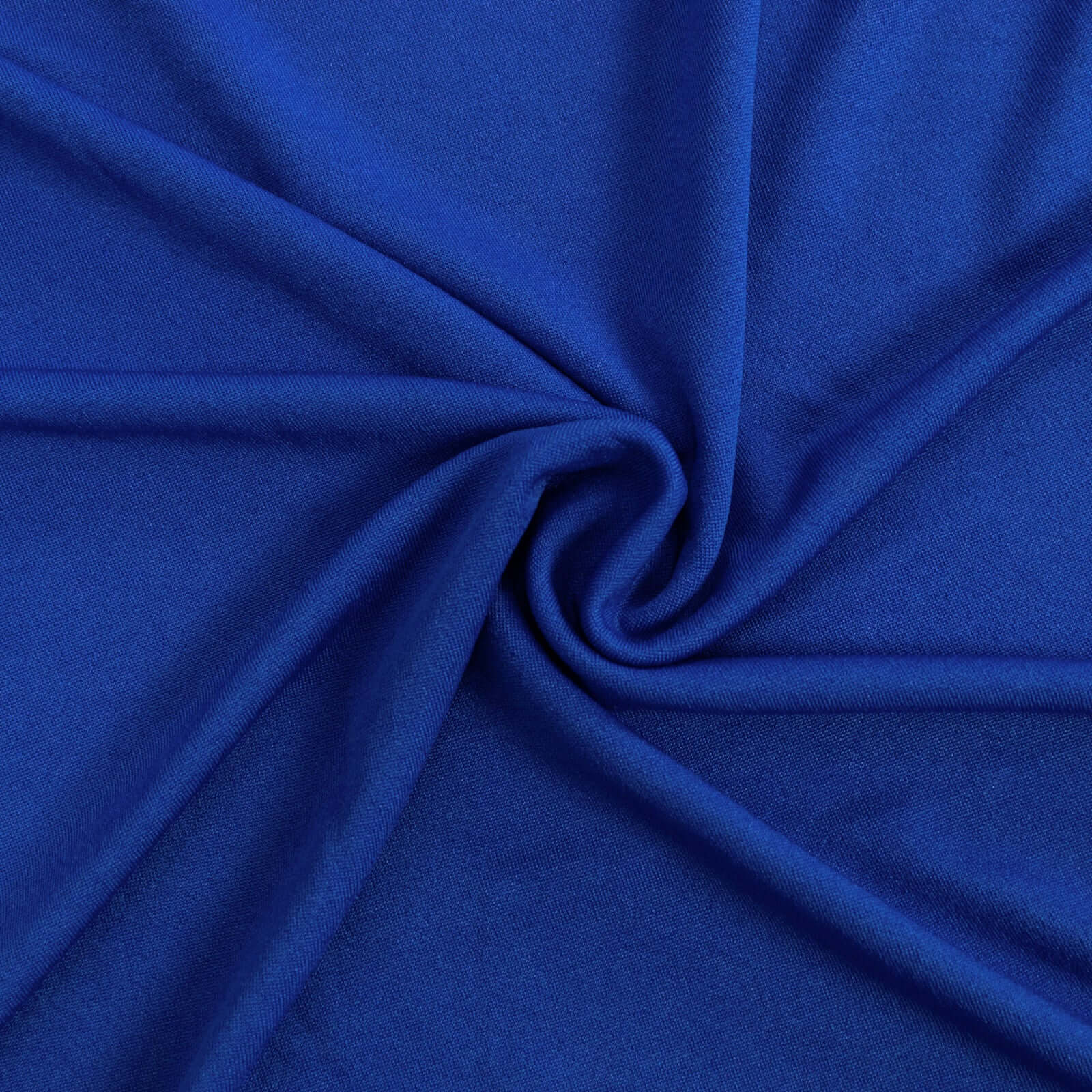 Set of 4 Custom-Fitted Matte Royal Blue Spandex Half Moon Wedding Arch Backdrop Covers - 2.5ft, 5ft, 6ft, 7ft