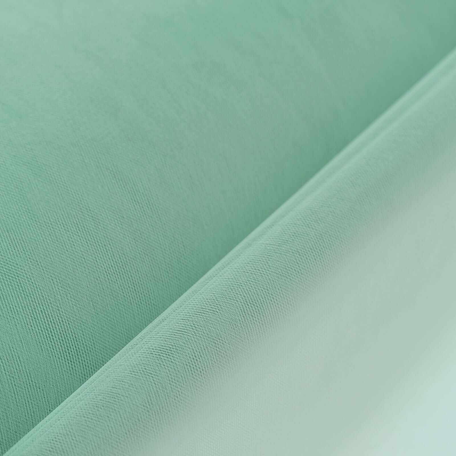 50 Yards x 108 Inches Sage Green Nylon Tulle Fabric Bolt for DIY Crafts