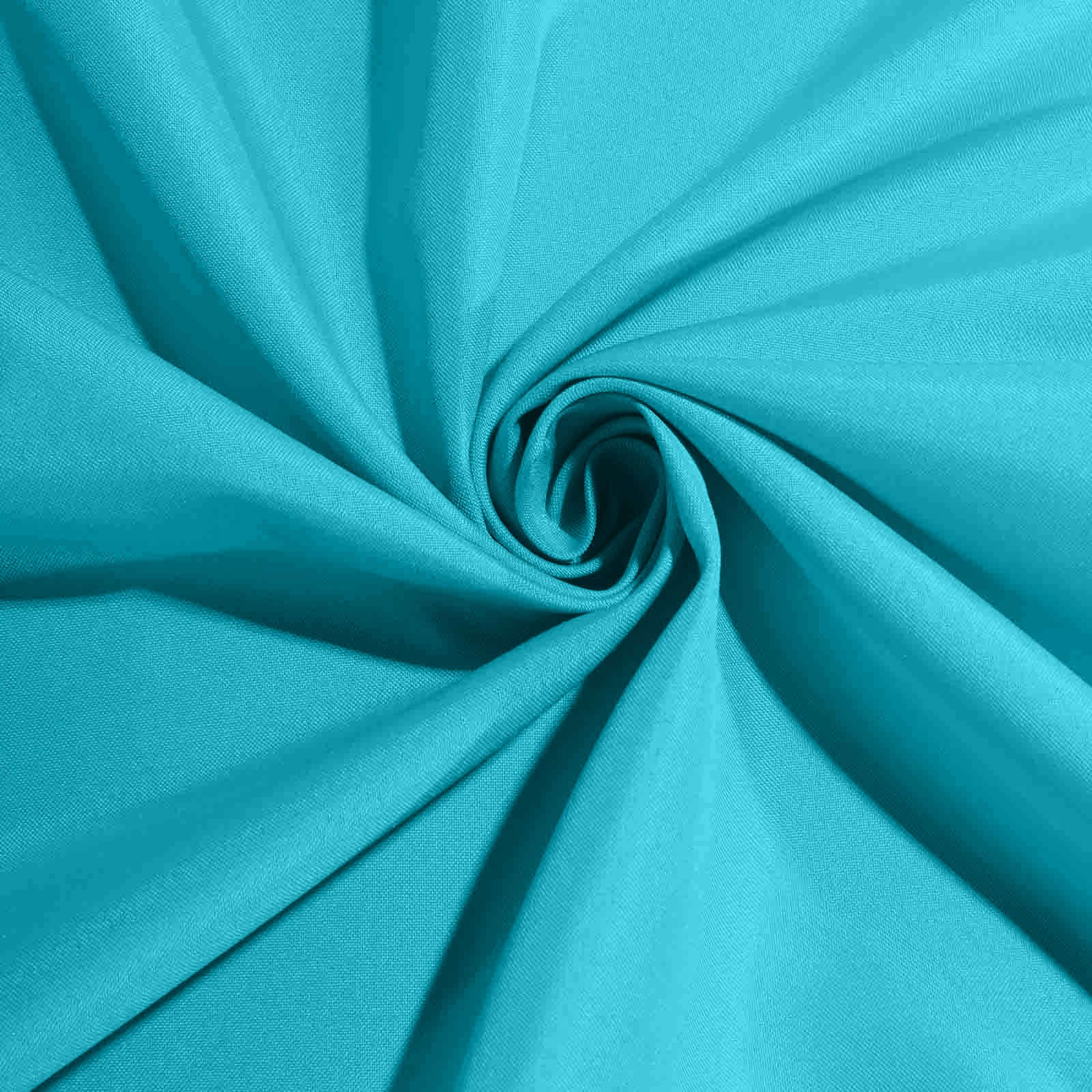 Set of 5 Turquoise 17x17 Polyester Dinner Napkins - Durable & Anti - Wrinkle