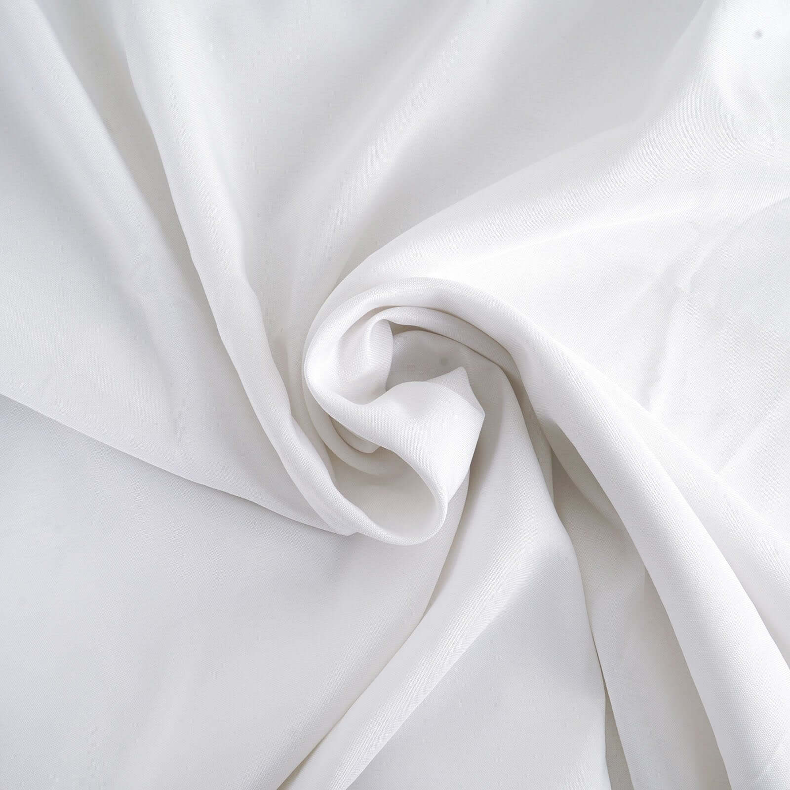 Set of 5 White Polyester Chair Sashes - Ideal for Special Events 6x108