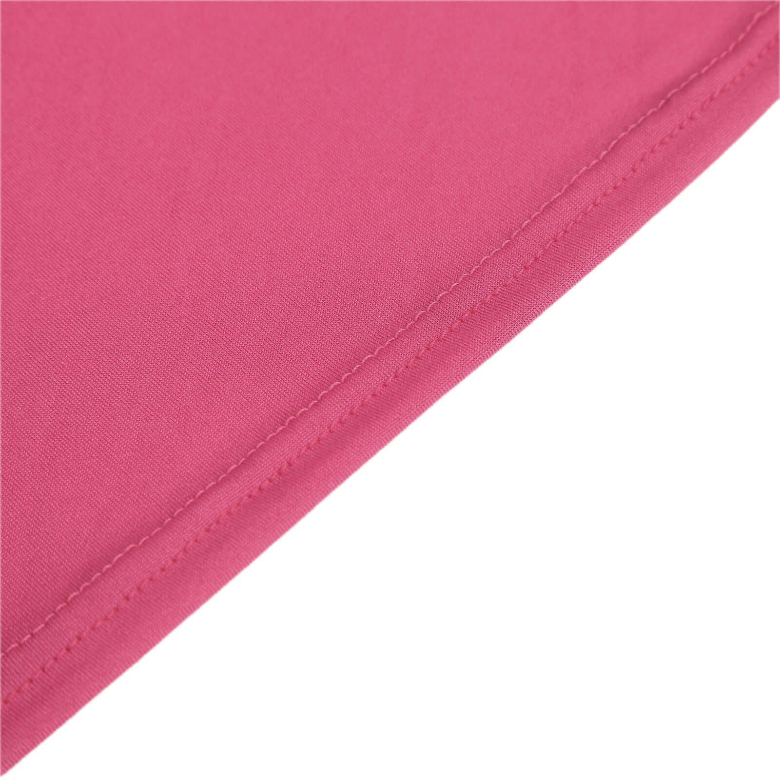 Hot Deal! Custom Fitted Set of 4 Matte Fuchsia Spandex Half Moon Wedding Arch Covers in 4 Sizes