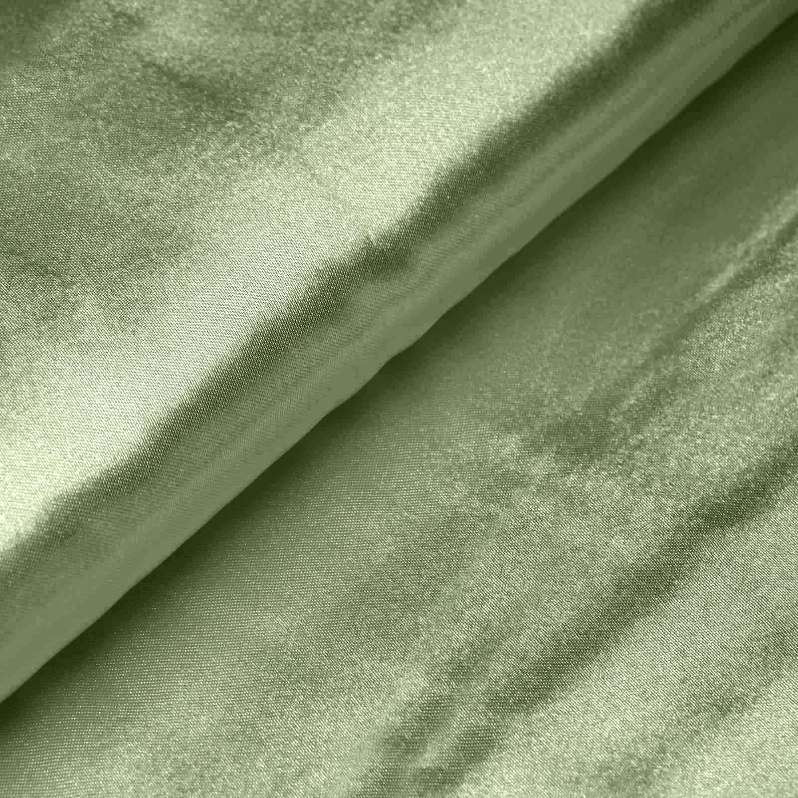 Hot Deal! 10-Yard x 54 Dusty Sage Green Satin Fabric Bolt