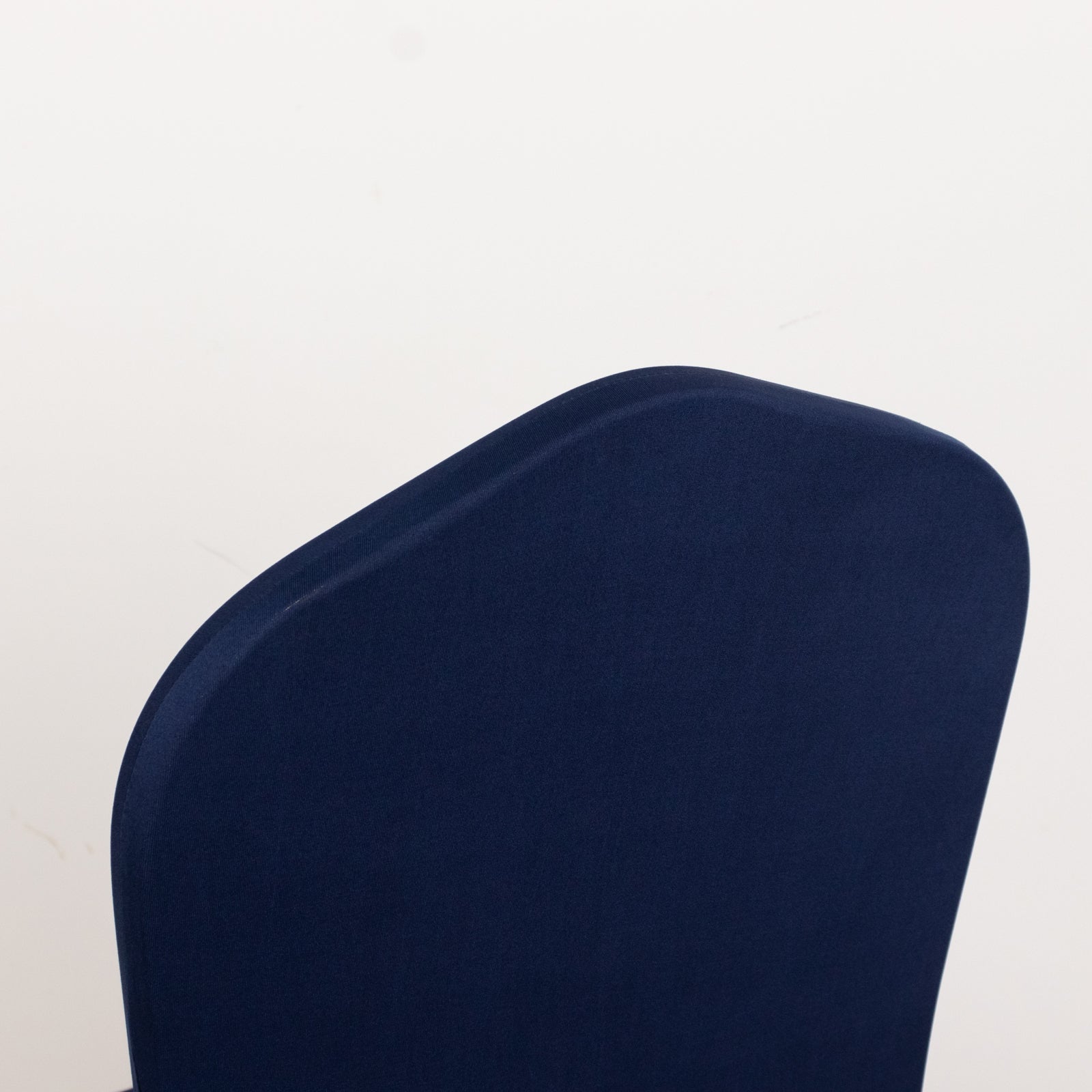 Hot Deal! Navy Blue Premium 220GSM Spandex Stretch Chair Cover with Foot Pockets for Banquet Chairs