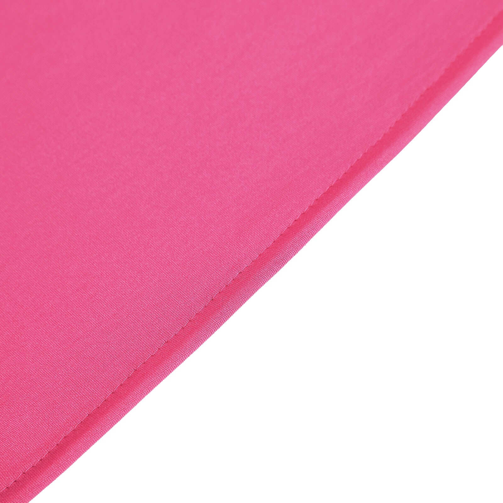 3-Piece Matte Fuchsia Spandex Fitted Covers for Round Top Chiara Wedding Arch - 5ft, 6ft, 7ft